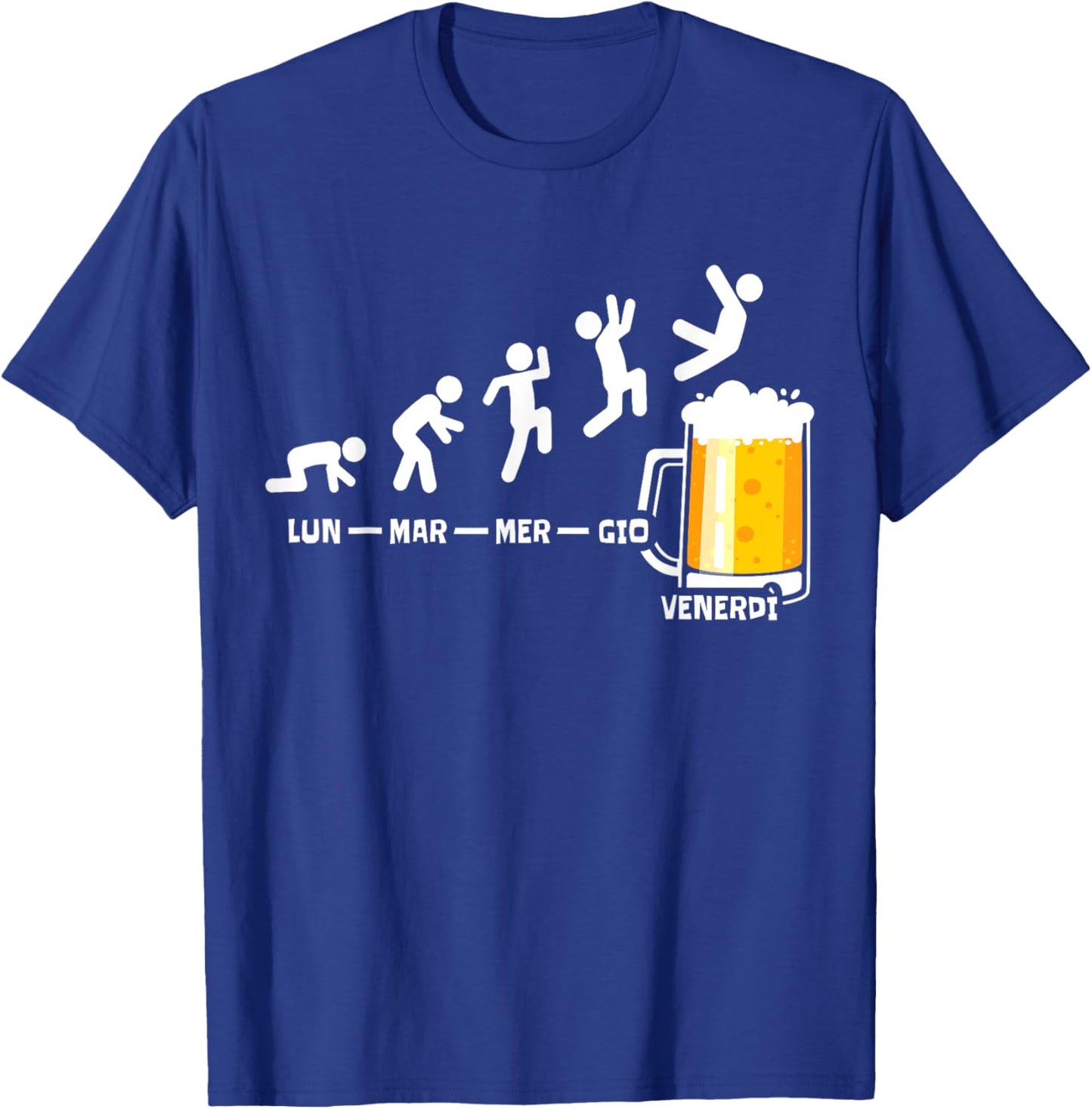 Beer Friday Weekend Week Beers Fridays Funny Beer Drinker T-Shirt - T-Shirt | Royal