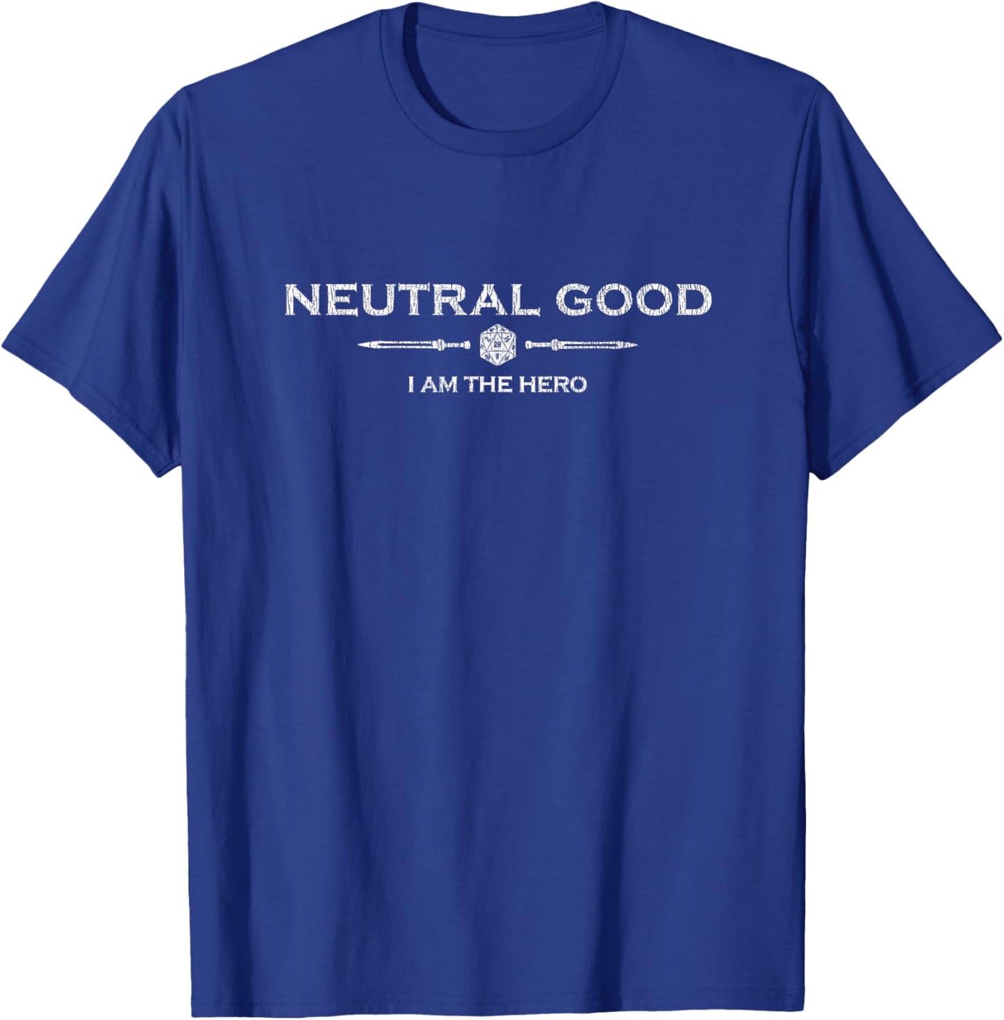 D20 Role Playing Game - Neutral Good T-Shirt - T-Shirt | Royal