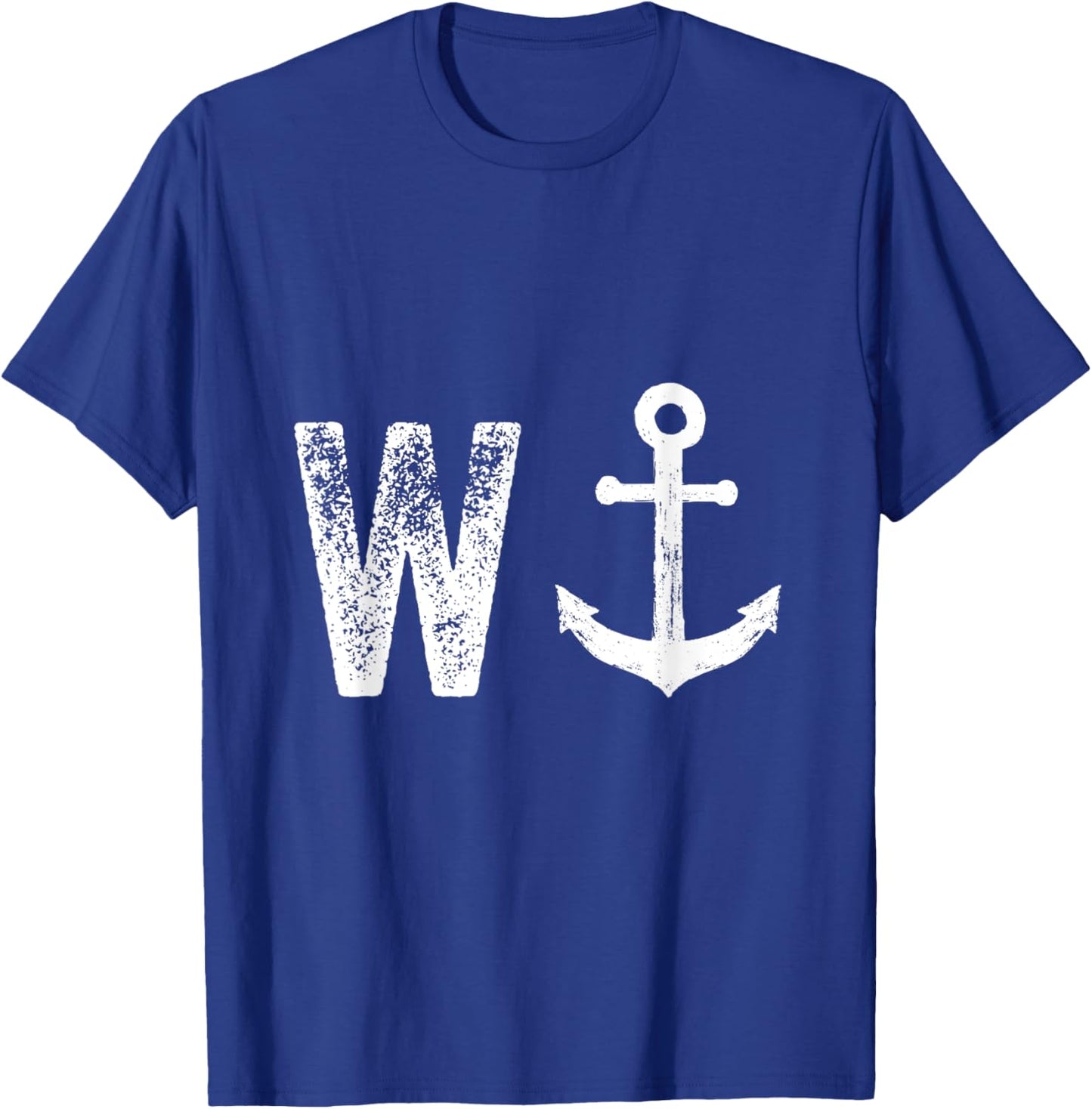 W ANCHOR Funny Wanker Jerk British Slang T-Shirt - T-Shirt | Royal