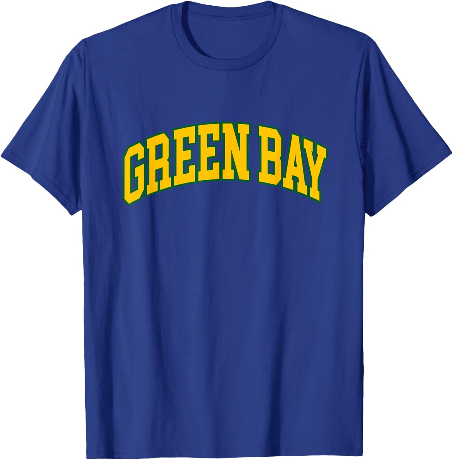 Green Bay - Throwback Design - Classic T-Shirt - T-Shirt | Royal