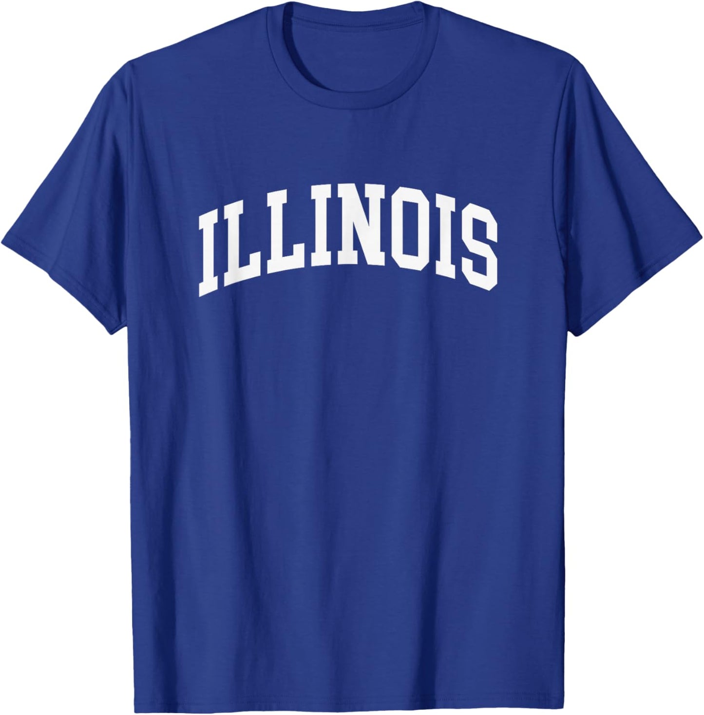 Illinois - Throwback Design - Classic T-Shirt - T-Shirt | Royal