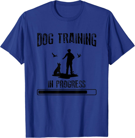 Dog Training In Progress Dog Trainer Women Girls Kids T-Shirt - T-Shirt | Royal