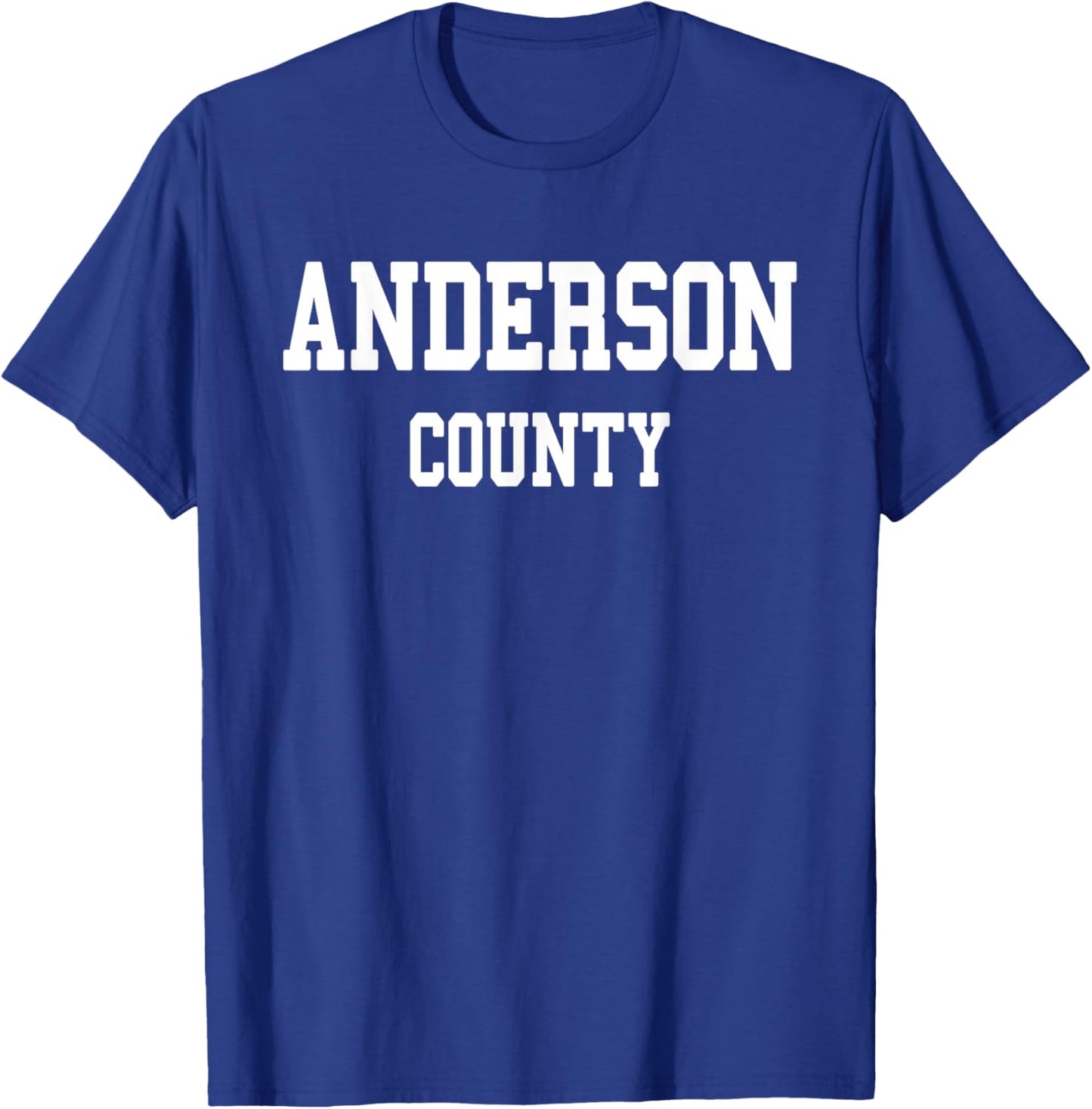 Anderson County T-Shirt - T-Shirt | Royal