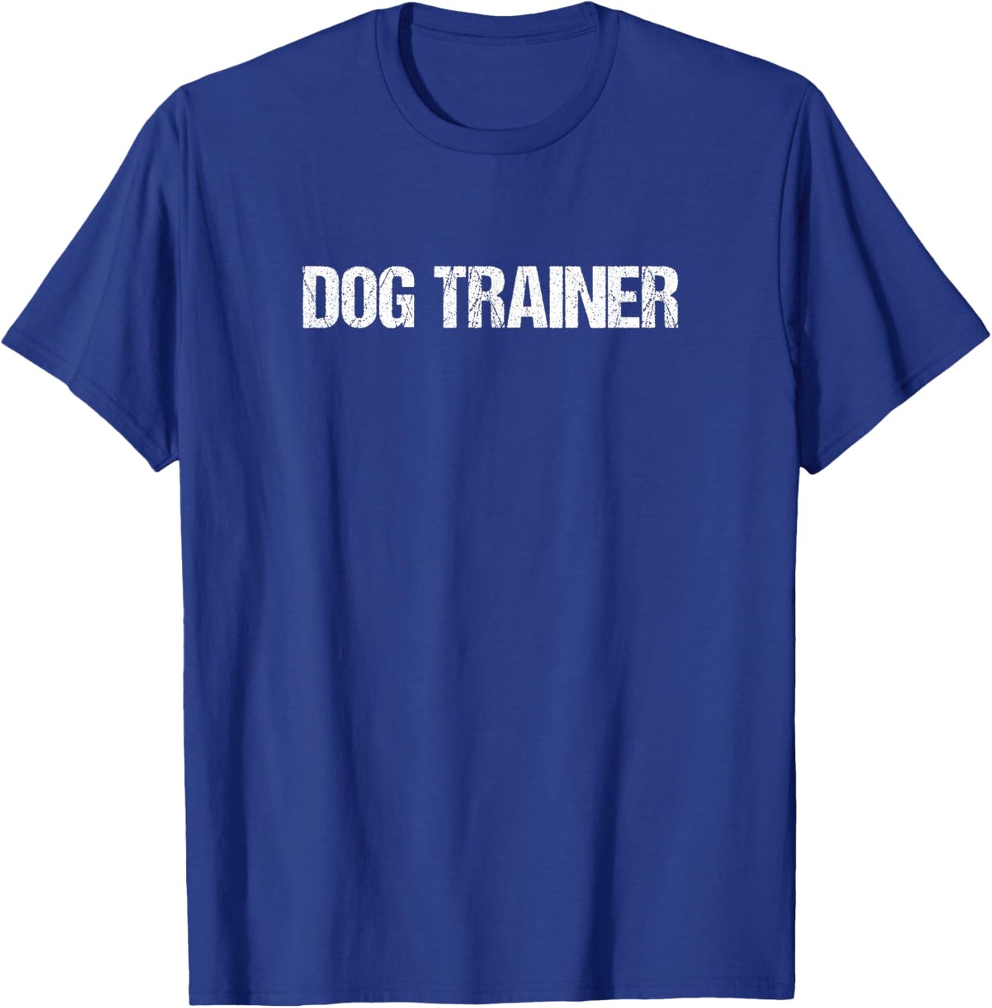 Dog Trainer Simple Title T-Shirt - T-Shirt | Royal