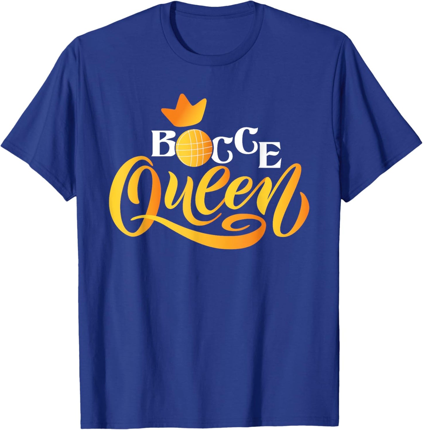 Bocce Queen - Lawn Bowling Game Boule Ball Game Enthusiast T-Shirt - T-Shirt | Royal