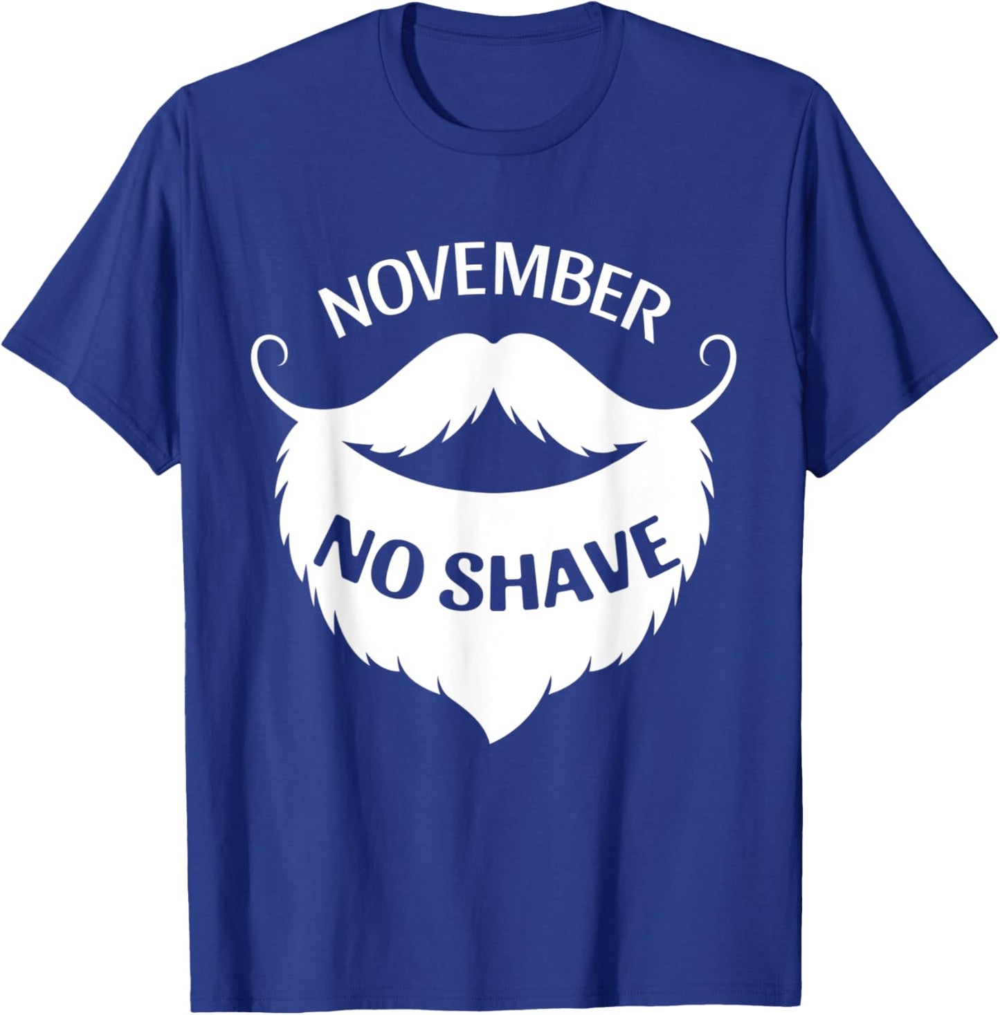 November No Shave T-Shirt - T-Shirt | Royal