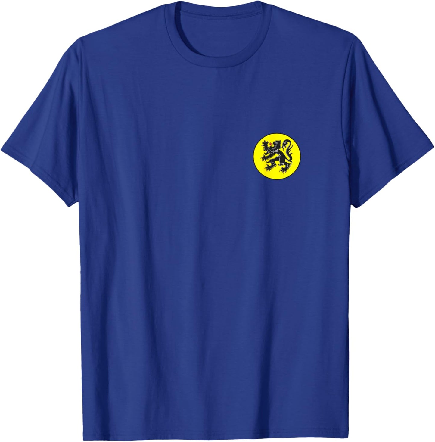 Flanders Vlaanderen Pride Vlaamse Leeuw Flemish Lion Pride T-Shirt - T-Shirt | Royal