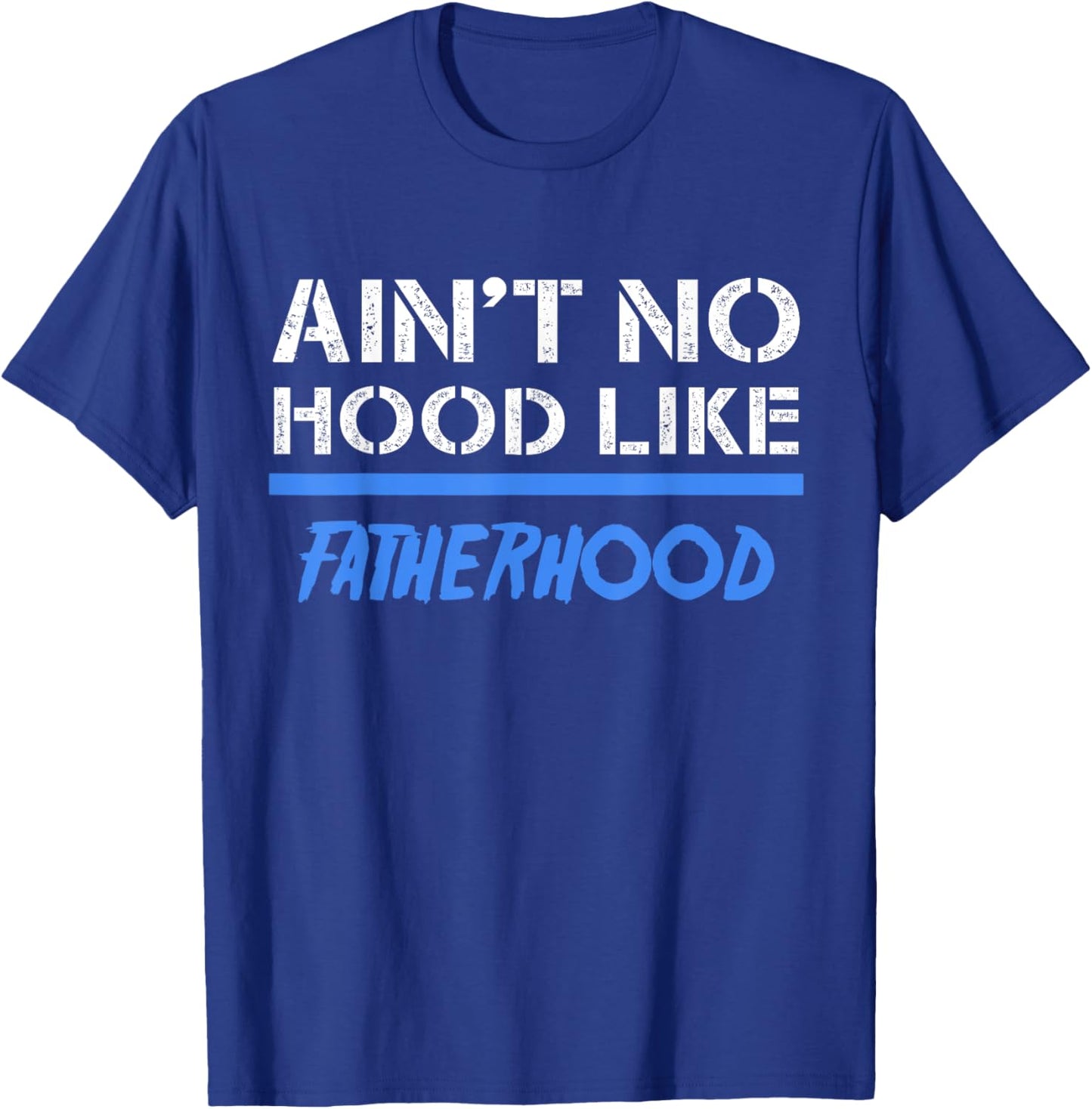 Dad Father | Fatherhood | Funny Dad T-Shirt - T-Shirt | Royal
