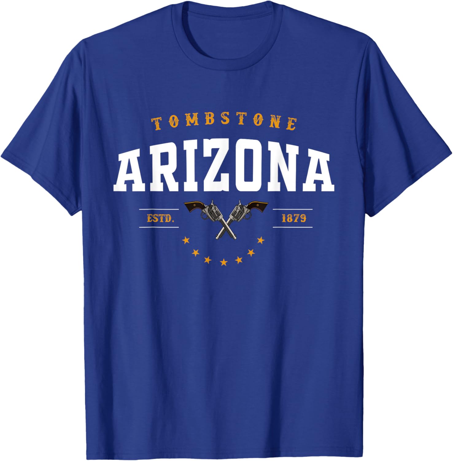 Cowboy and western movie or tombstone arizona T-Shirt - T-Shirt | Royal