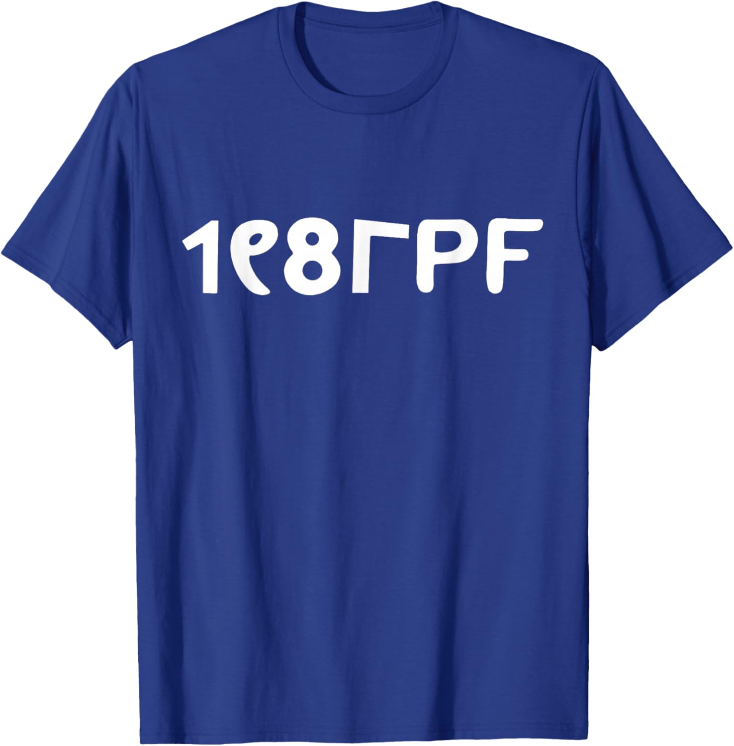 Principle of Pleasure 80s Costume T-Shirt - T-Shirt | Royal