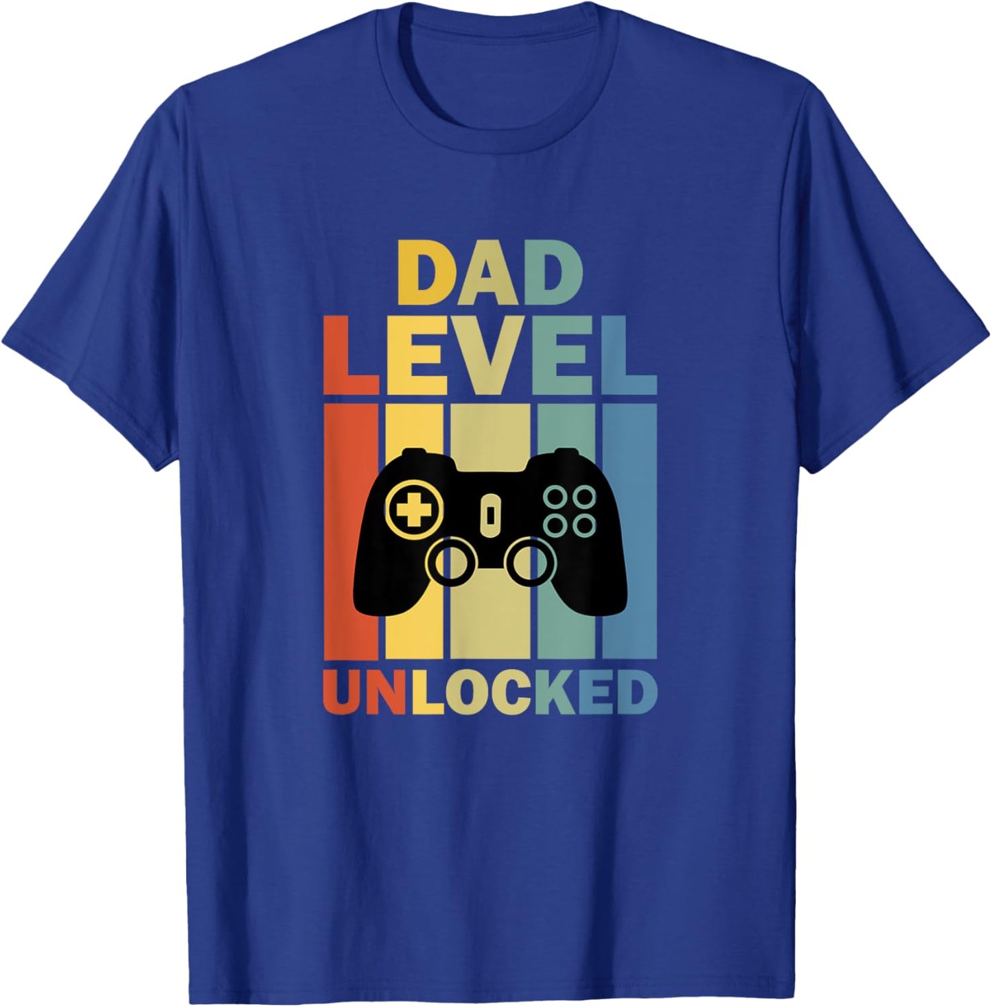 Pregnancy Announcement Dad Level Unlocked Soon To Be Father T-Shirt - T-Shirt | Royal
