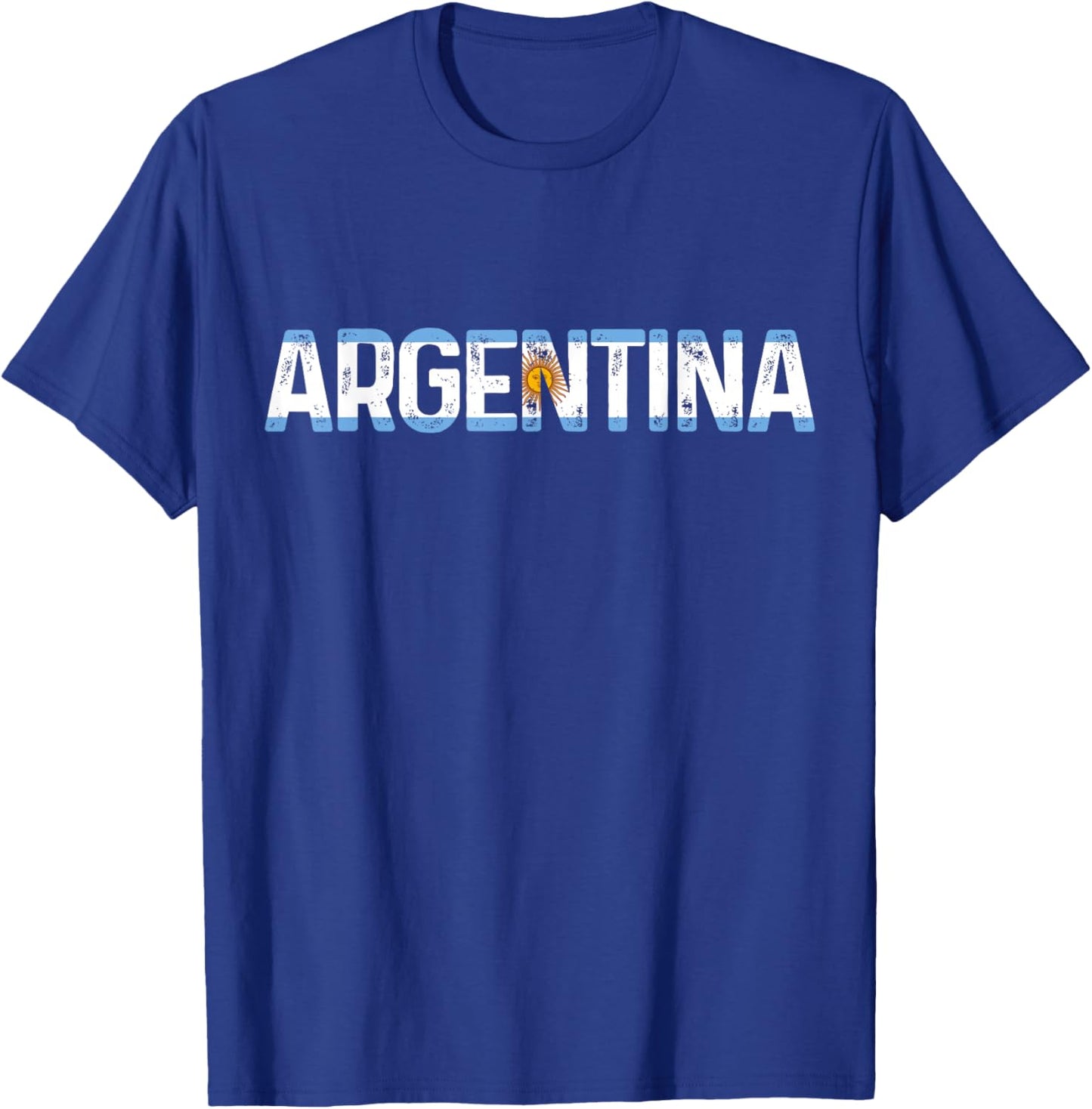 Argentina Argentina Flag T-Shirt - T-Shirt | Royal