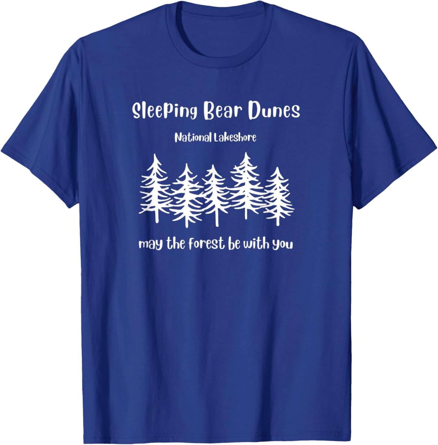 Sleeping Bear Dunes National Lakeshore Michigan T-Shirt - T-Shirt | Royal