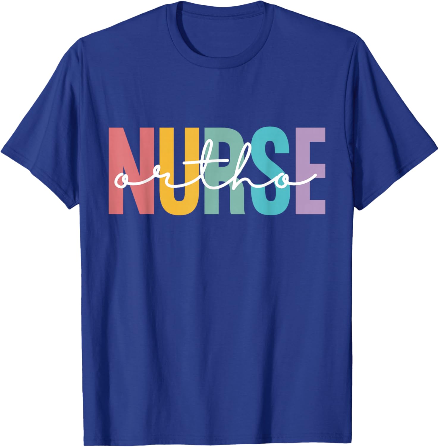 Ortho Nurse Nursing Cute Men Women RN Ortho Orthopedic Nurse T-Shirt - T-Shirt | Royal