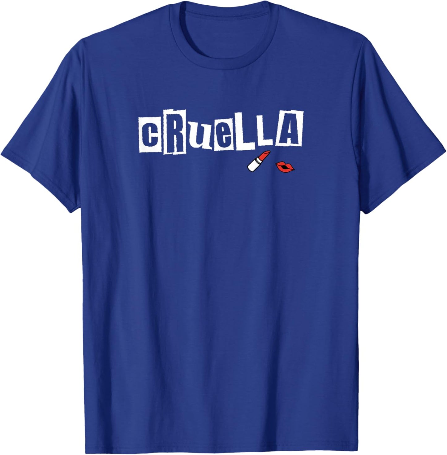 Disney Cruella Lipstick Logo T-Shirt - T-Shirt | Royal