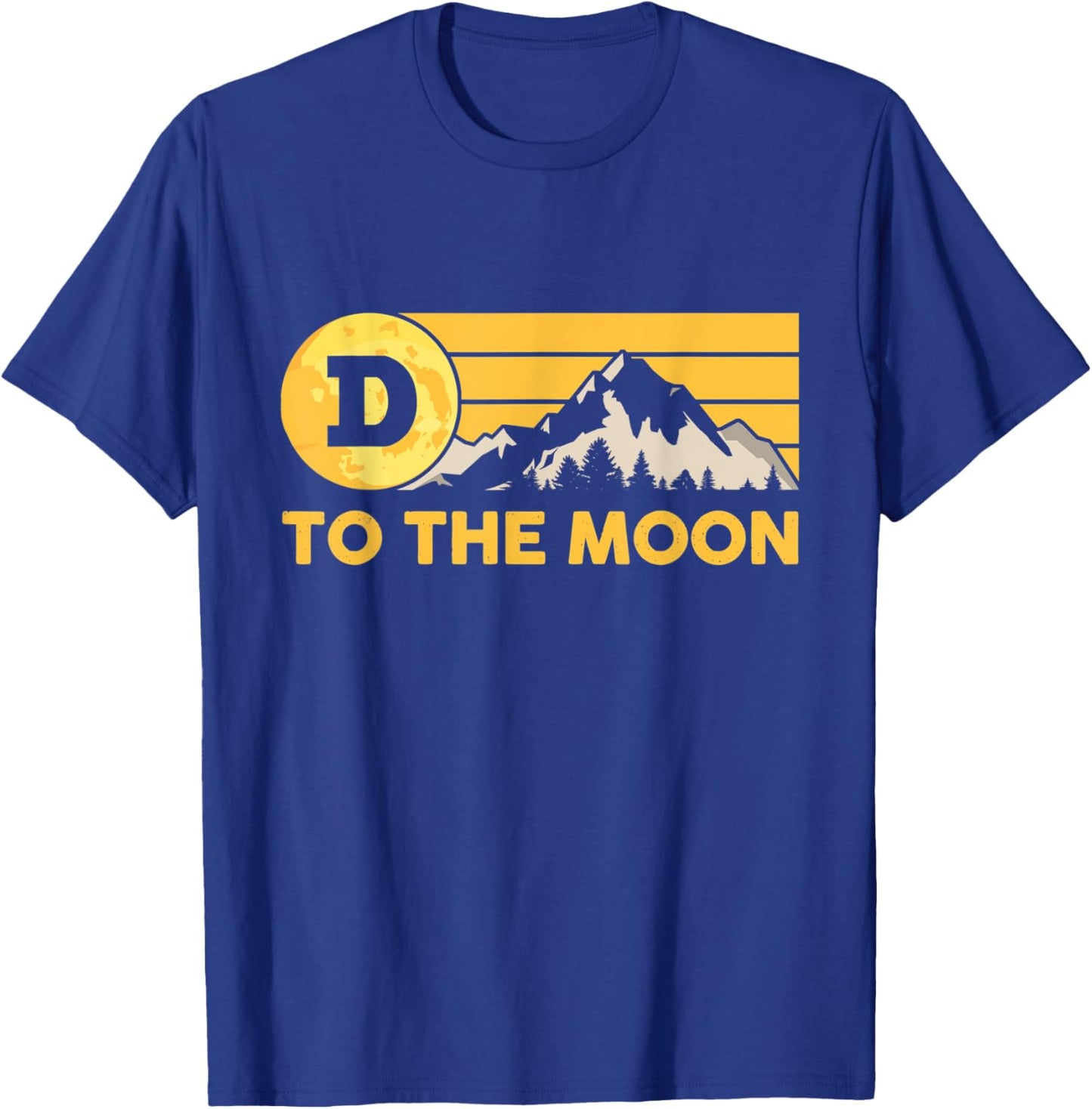 DOGE Cryptocurrencies Dogecoin To The Moon Dogecoin Miner T-Shirt - T-Shirt | Royal