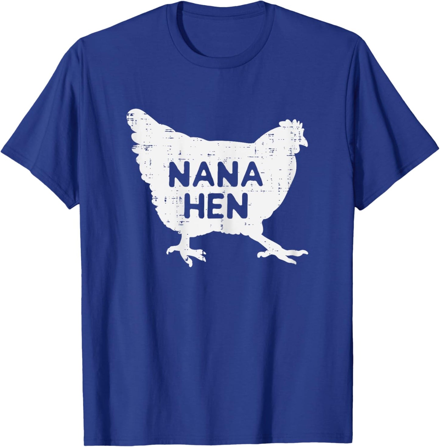 Nana Hen Chicken Mothers Day Farm Farmer Grandma Mimi Women T-Shirt - T-Shirt | Royal