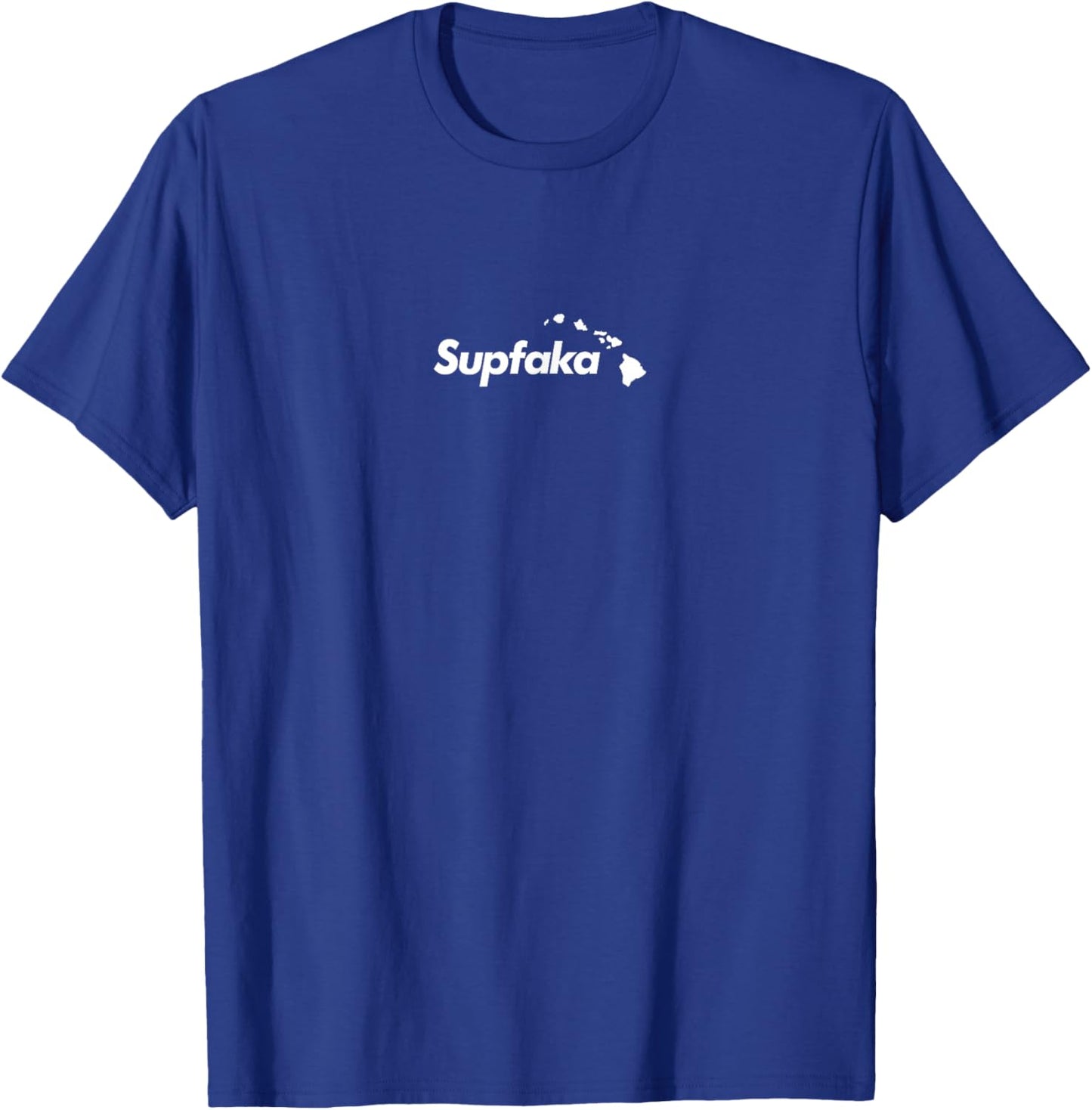 Sup Faka | Supfaka | Hawaiian Islands T-Shirt - T-Shirt | Royal
