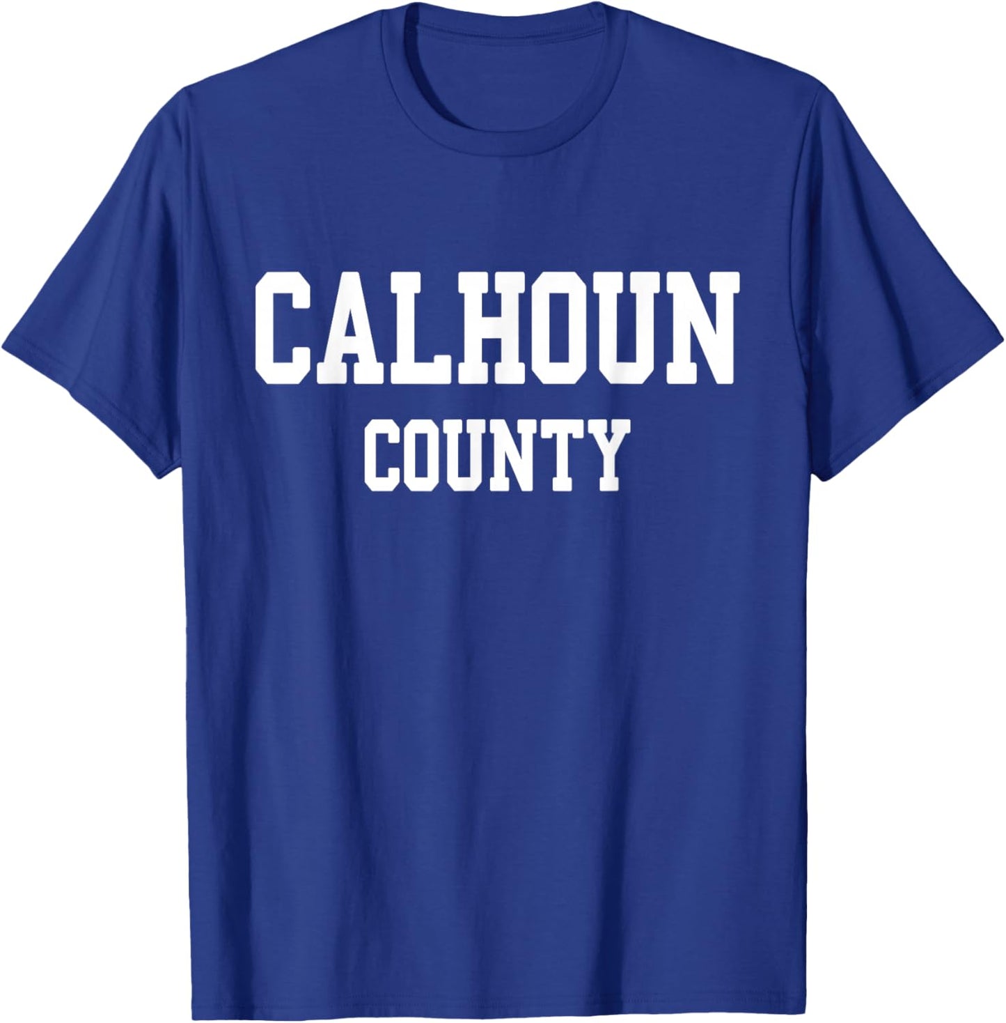 Calhoun County T-Shirt - T-Shirt | Royal