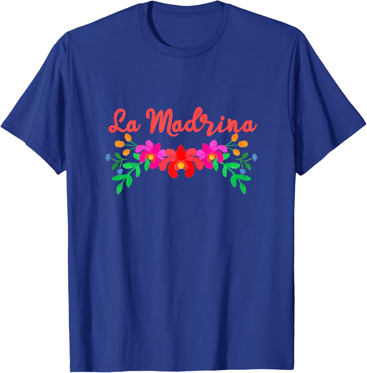 Madrina Gift Godmother - Worlds Best La Madrina T-Shirt - T-Shirt | Royal