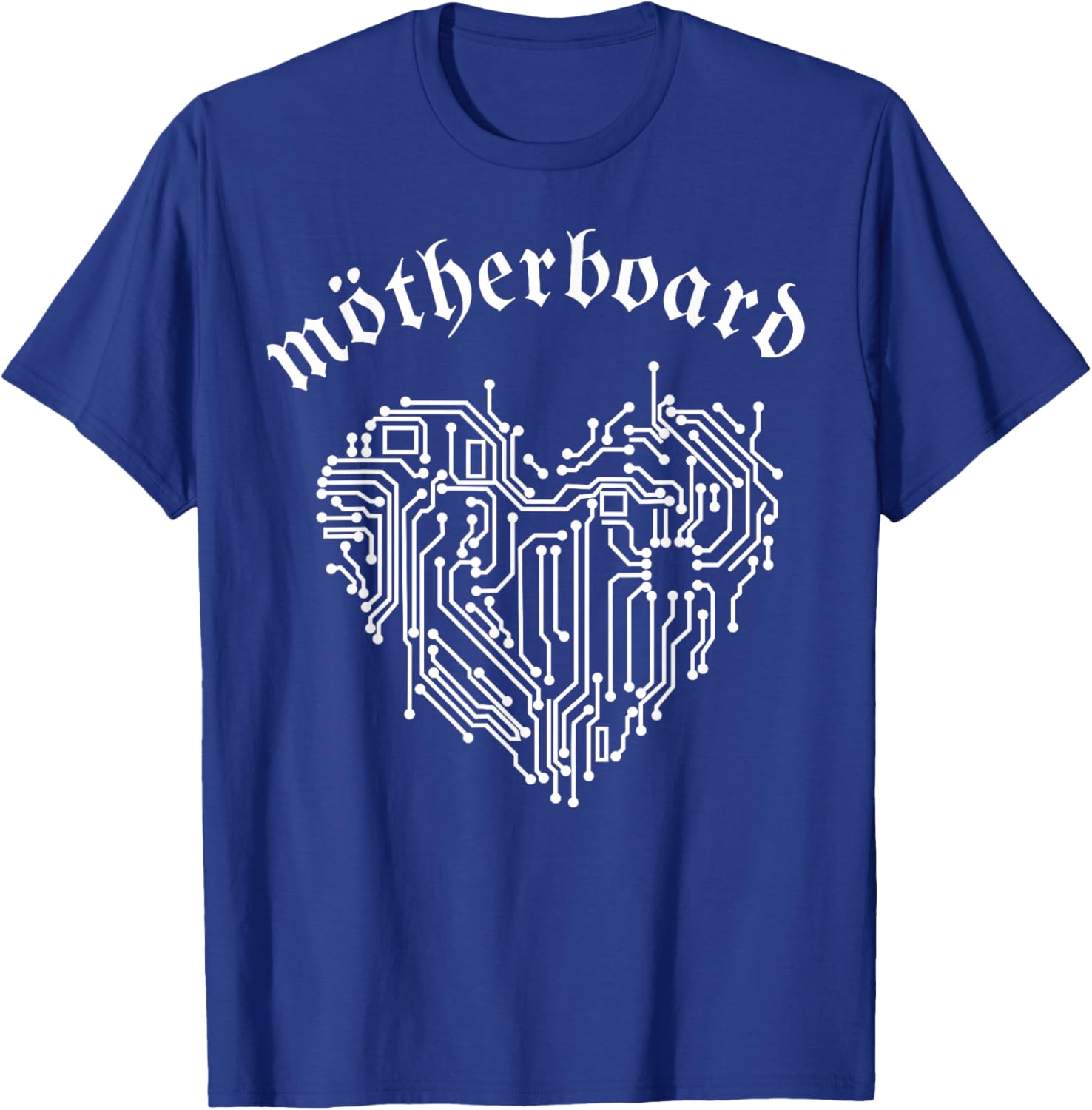 Motherboard, motherboard, geek nerd, fun, rock n roll, it T-Shirt - T-Shirt | Royal