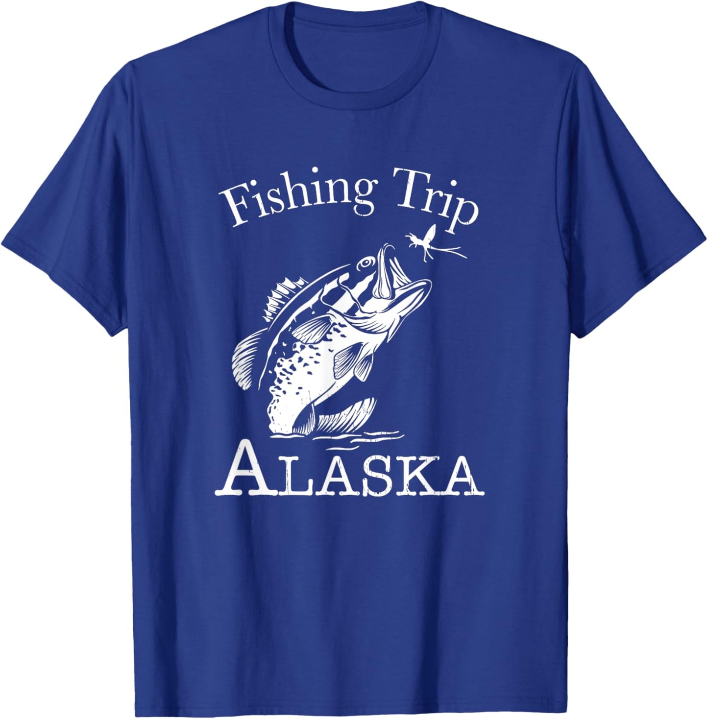Alaska Fishing Trip T-Shirt - T-Shirt | Royal