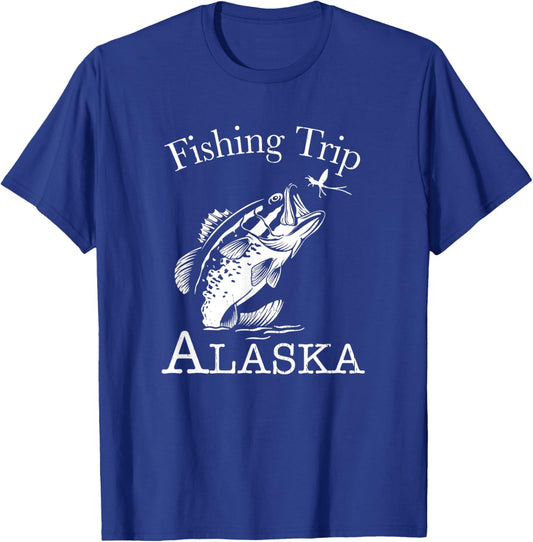 Alaska Fishing Trip T-Shirt - T-Shirt | Royal