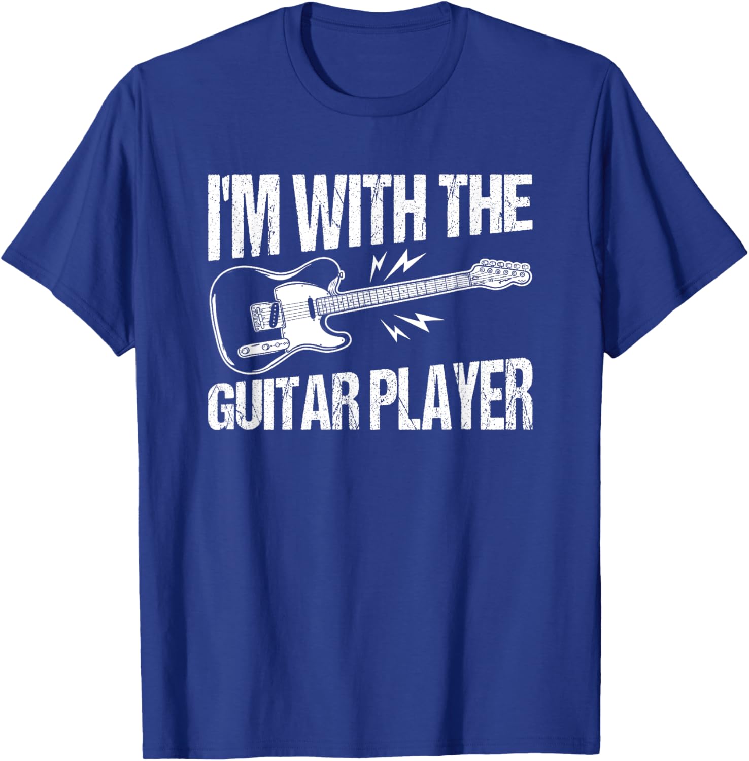 I'm With The Guitar T-Shirt - T-Shirt | Royal