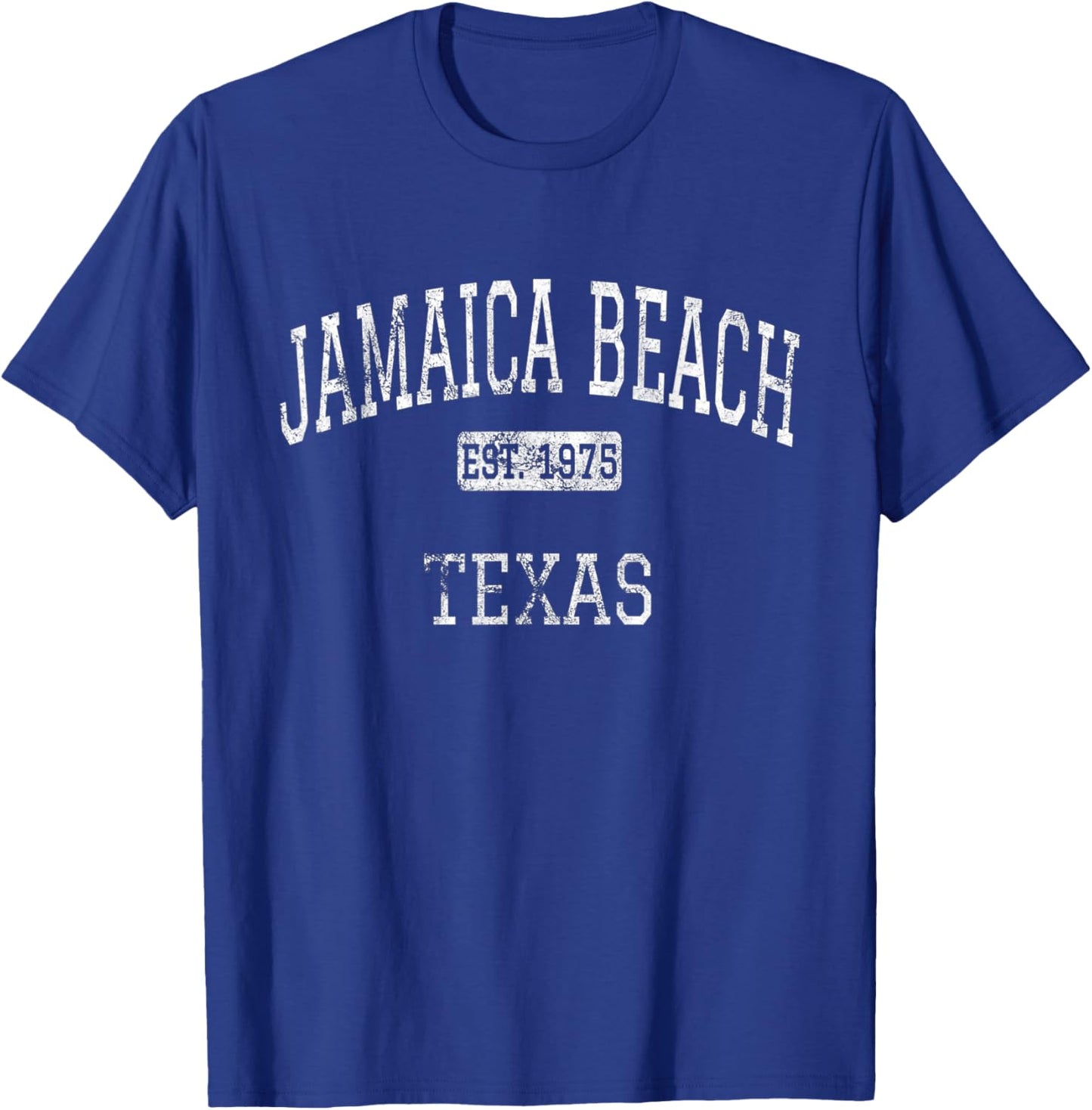 Jamaica Beach Texas TX Vintage Men Women Kids T-Shirt - T-Shirt | Royal
