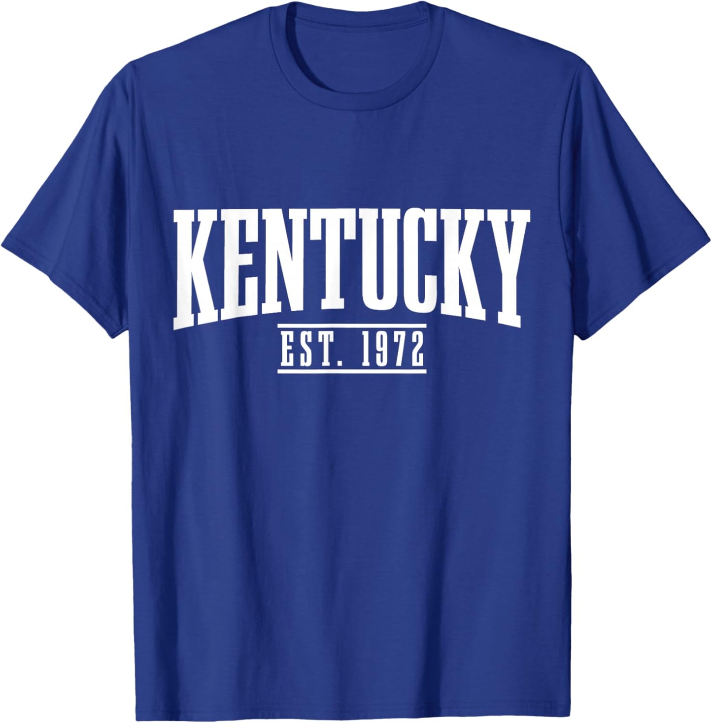 Kentucky Est. 1972 Vintage T-Shirt - T-Shirt | Royal