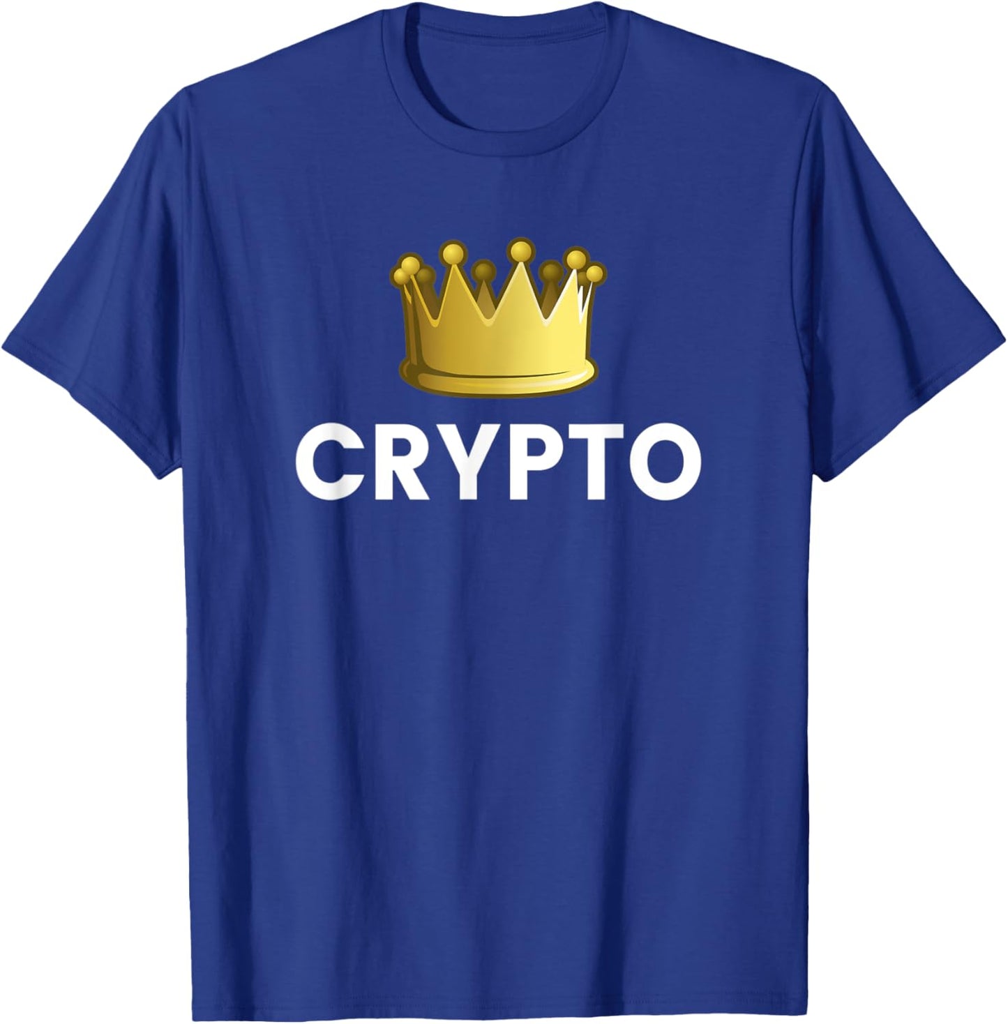 Crypto King T-Shirt - T-Shirt | Royal