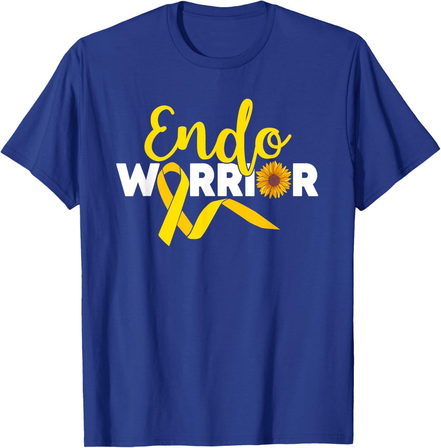 Endo Warrior Endometrium Endometriosis Awareness T-Shirt - T-Shirt | Royal