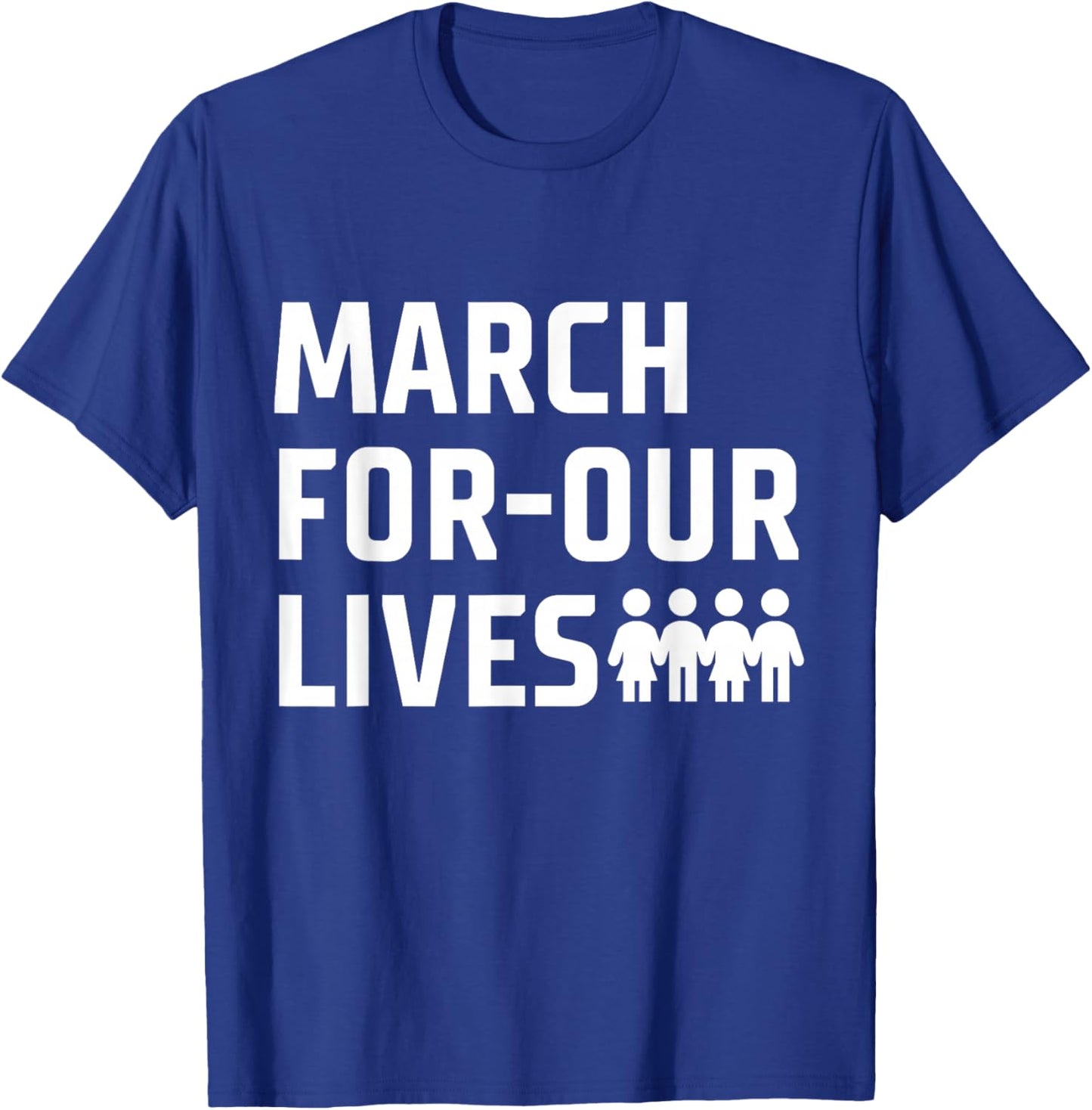 March For-Our Lives Apparel T-Shirt - T-Shirt | Royal