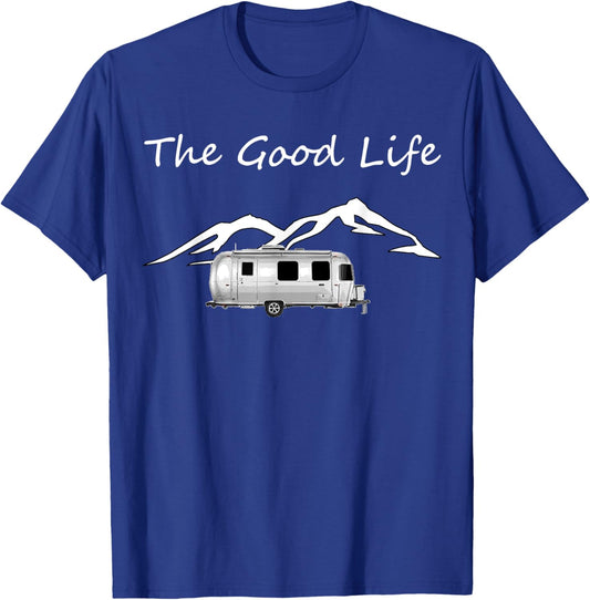 Airstream The Good Life T-Shirt - T-Shirt | Royal