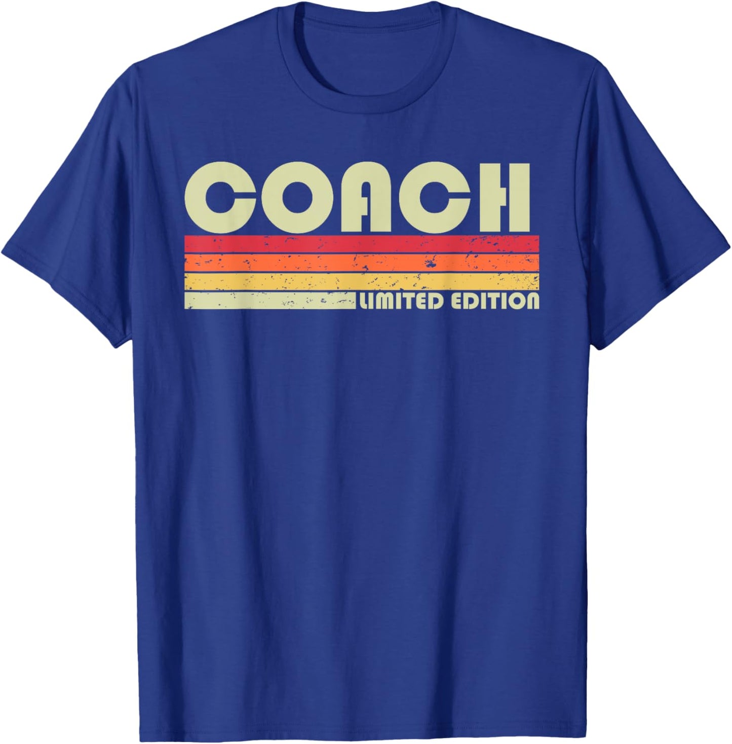 COACH Funny Job Title Profession Birthday Worker Idea T-Shirt - T-Shirt | Royal