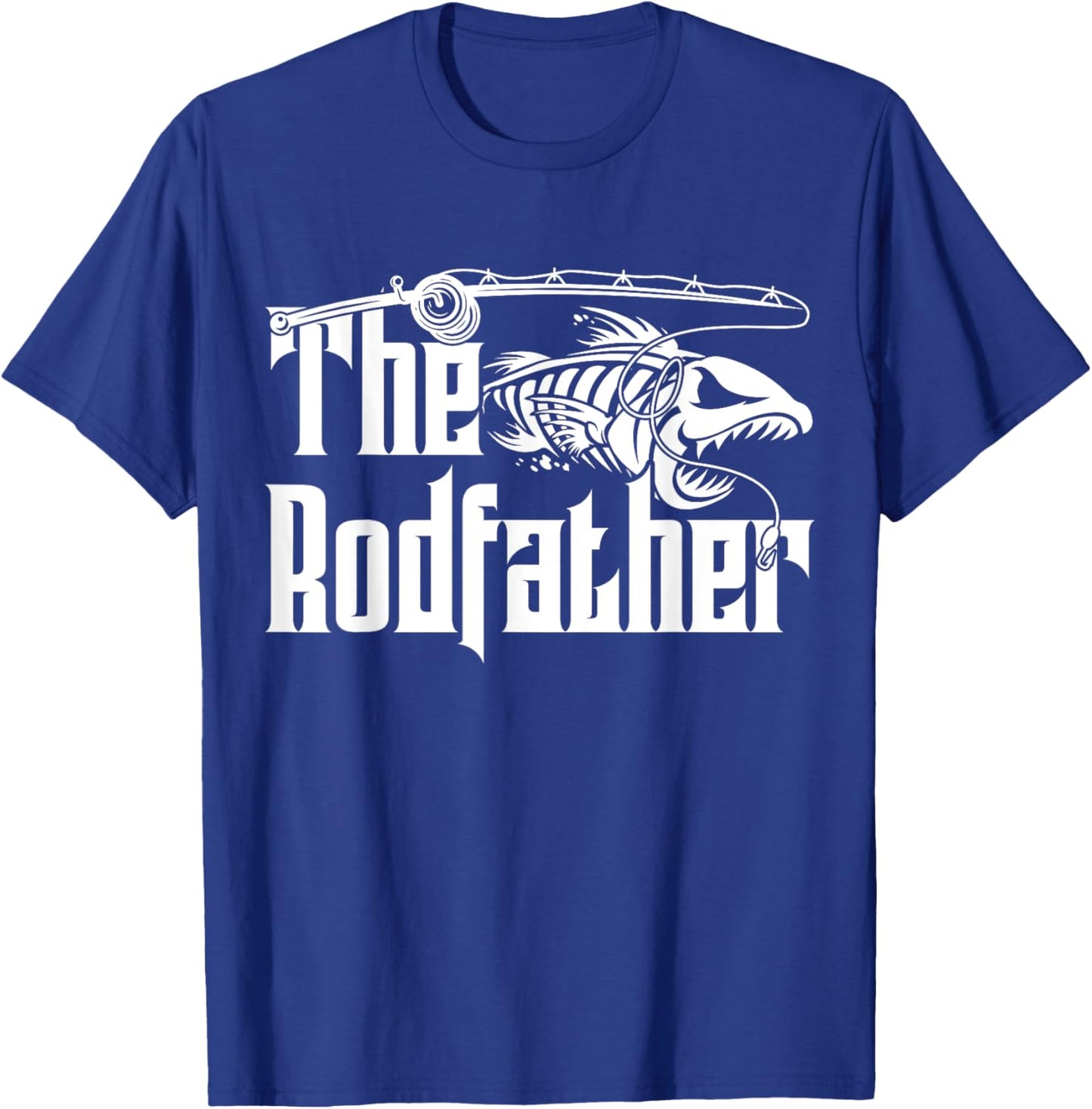 The Rodfather | Fishing T-Shirt - T-Shirt | Royal