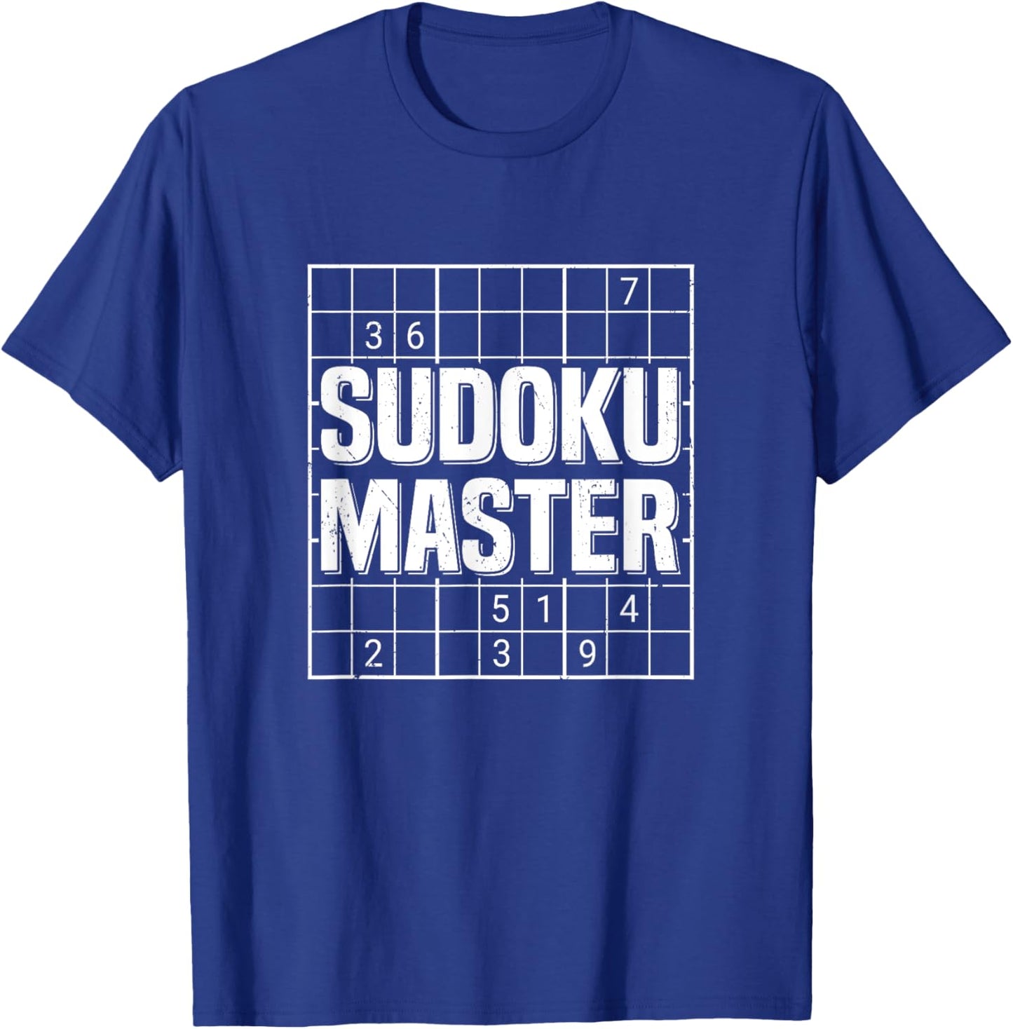 Sudoku Master Player Puzzle Game Sudoku T-Shirt - T-Shirt | Royal