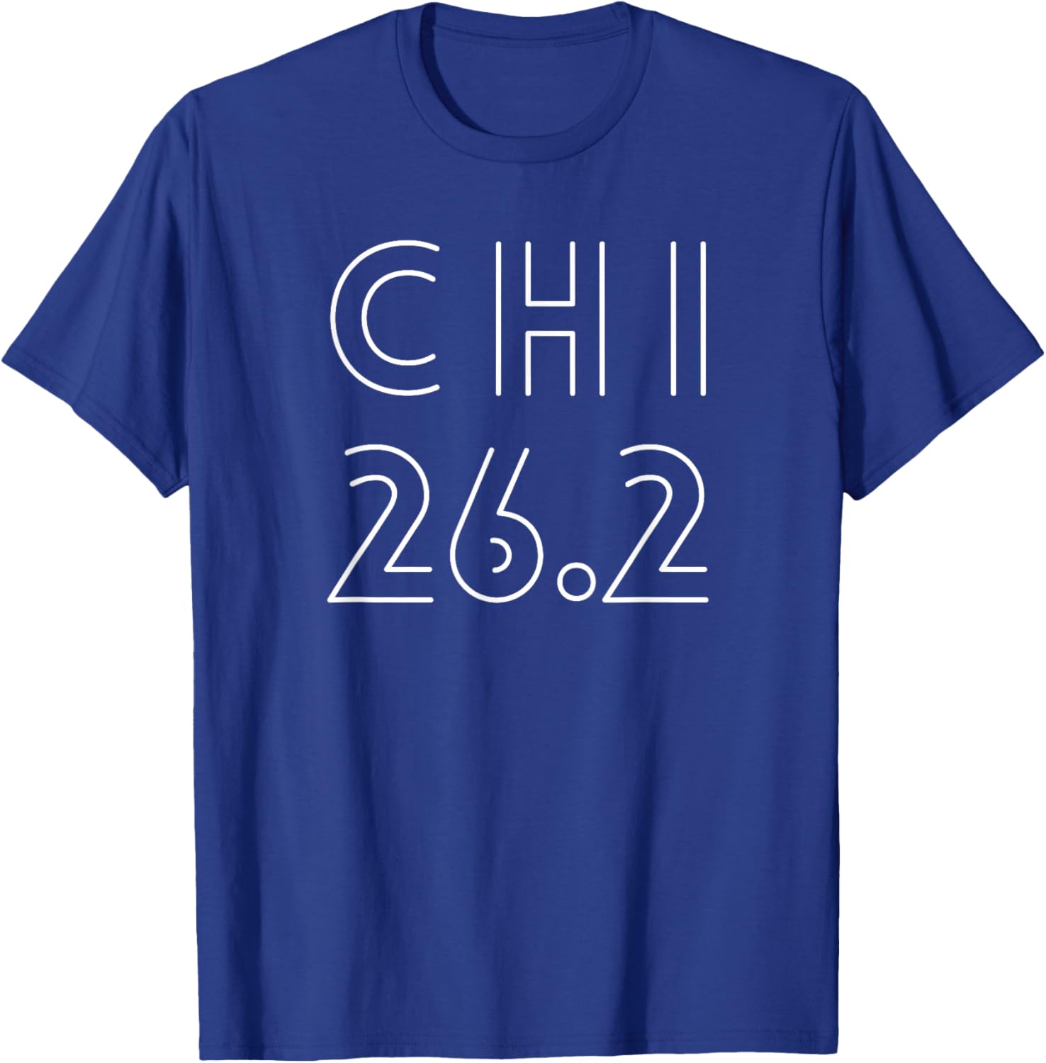 Chicago 26.2 Marathon T-Shirt - T-Shirt | Royal