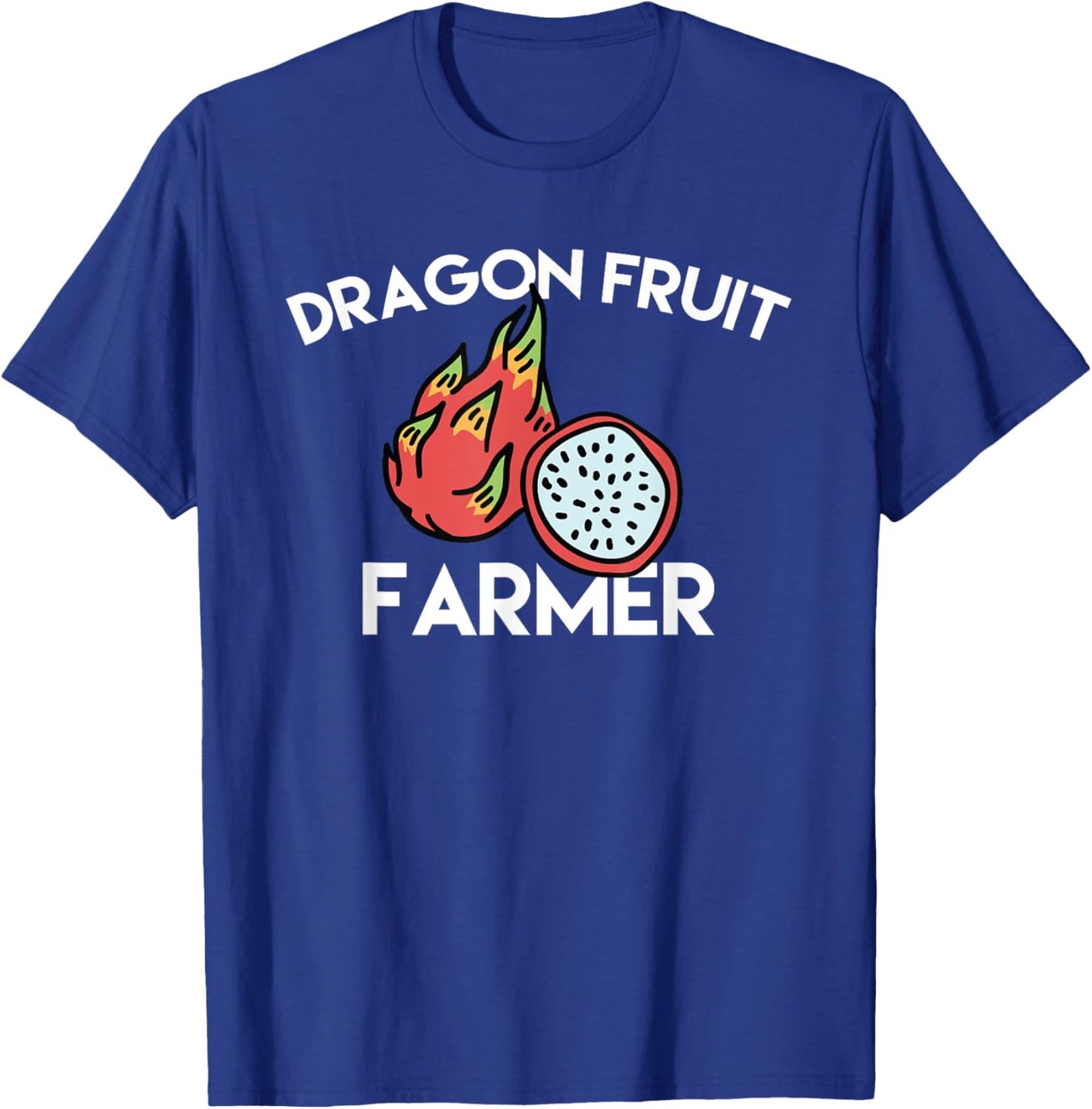 Lovely Dragon Fruit Farmer Costume Tropical Food T-Shirt - T-Shirt | Royal