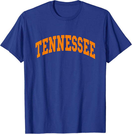 TENNESSEE - Throwback Design T-Shirt - T-Shirt | Royal