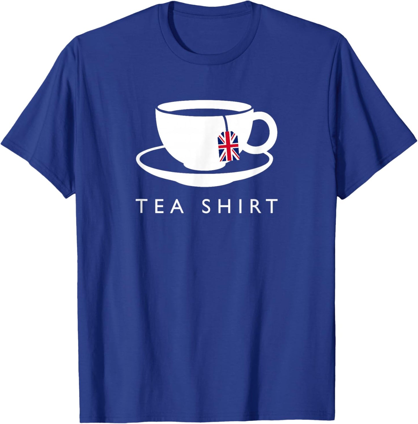 I Love English Tea UK Flag T-Shirt - T-Shirt | Royal