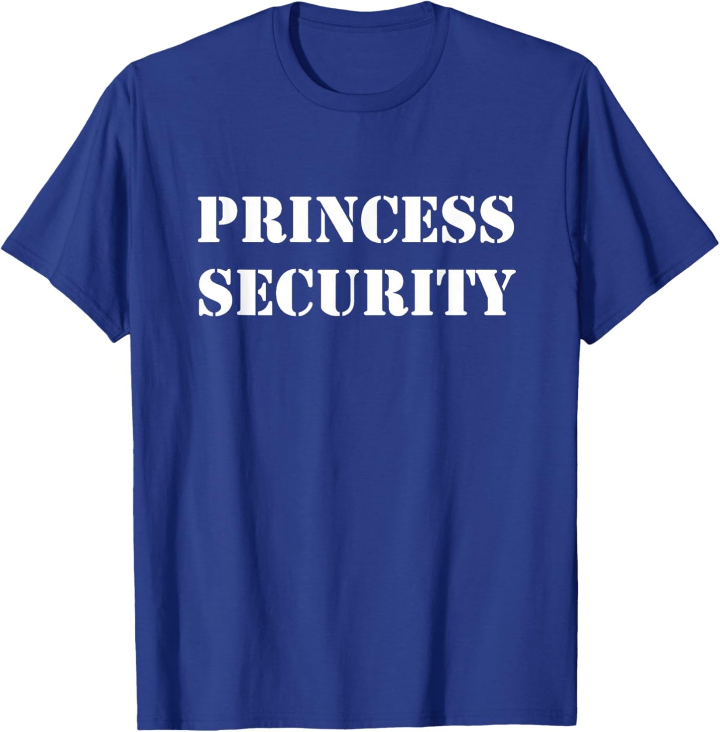Funny Princess Security Halloween Chaperone Costume Party T-Shirt - T-Shirt | Royal