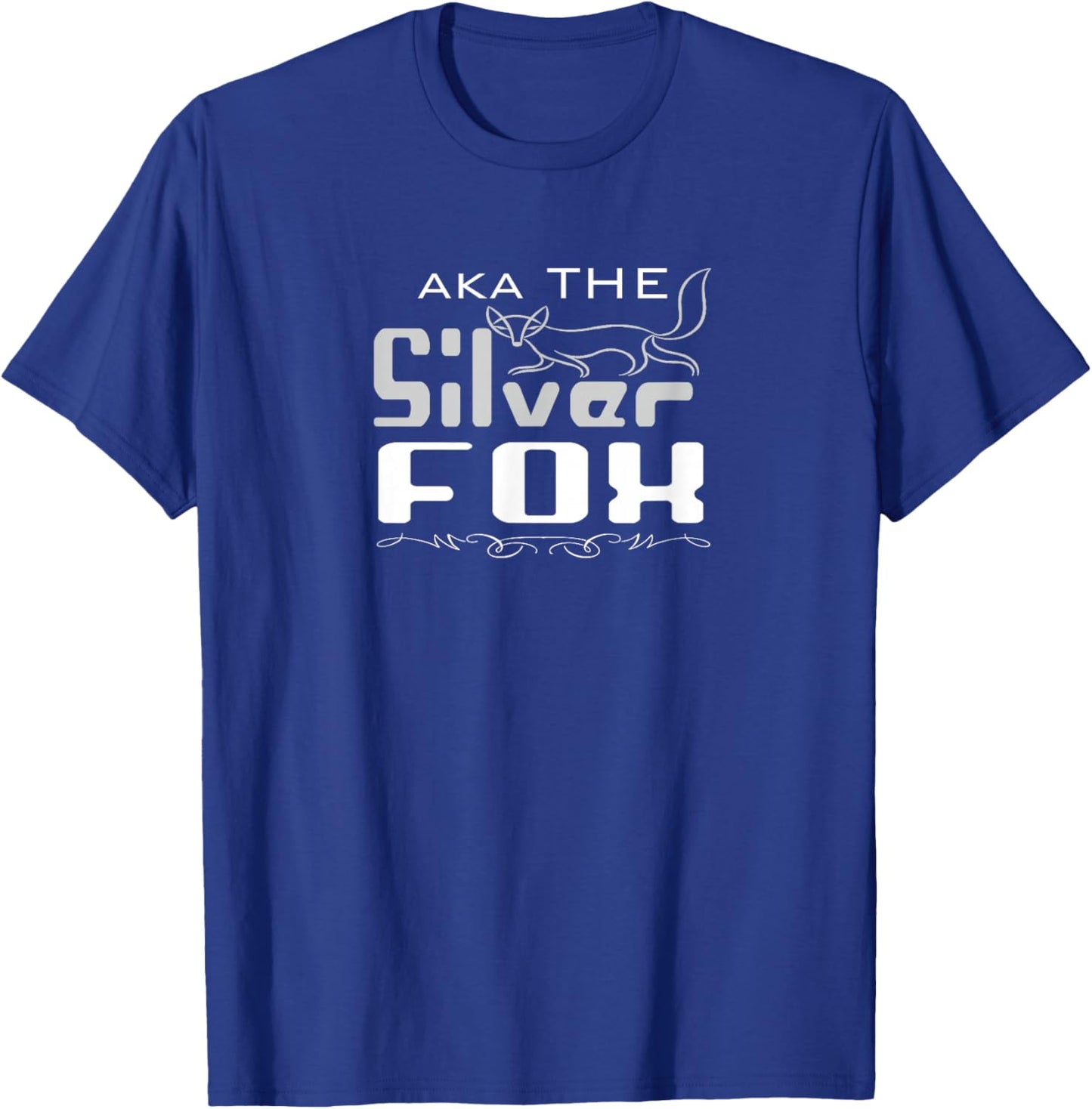 aka The Silver Fox For Seniors & Boomers T-Shirt - T-Shirt | Royal