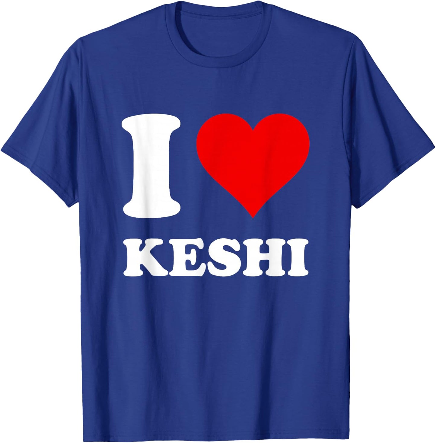Red Heart I Love Keshi T-Shirt - T-Shirt | Royal