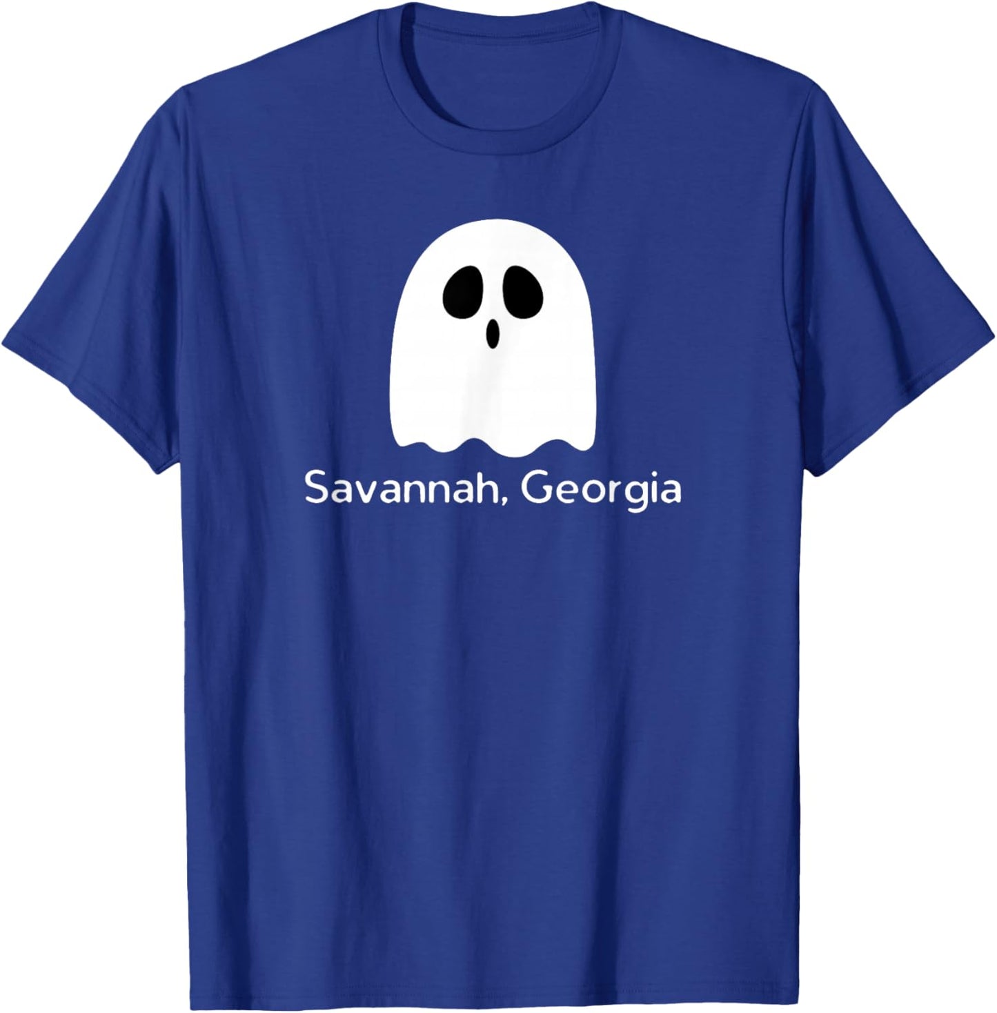 Savannah, Georgia Ghost Hunting Souvenir T-Shirt - T-Shirt | Royal