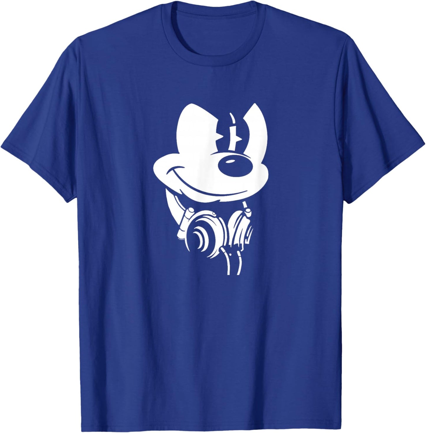 Disney - Mickey Dj Headphones T-Shirt - T-Shirt | Royal
