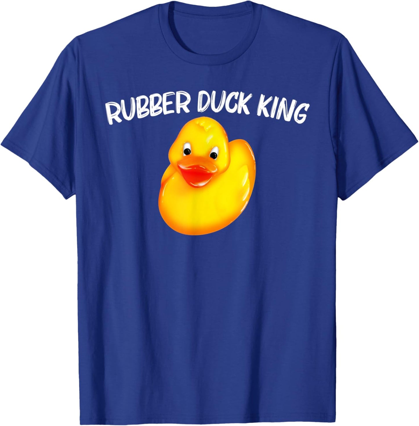 Funny Rubber Duck Art Dad Kids Rubber Ducks Duckie T-Shirt - T-Shirt | Royal