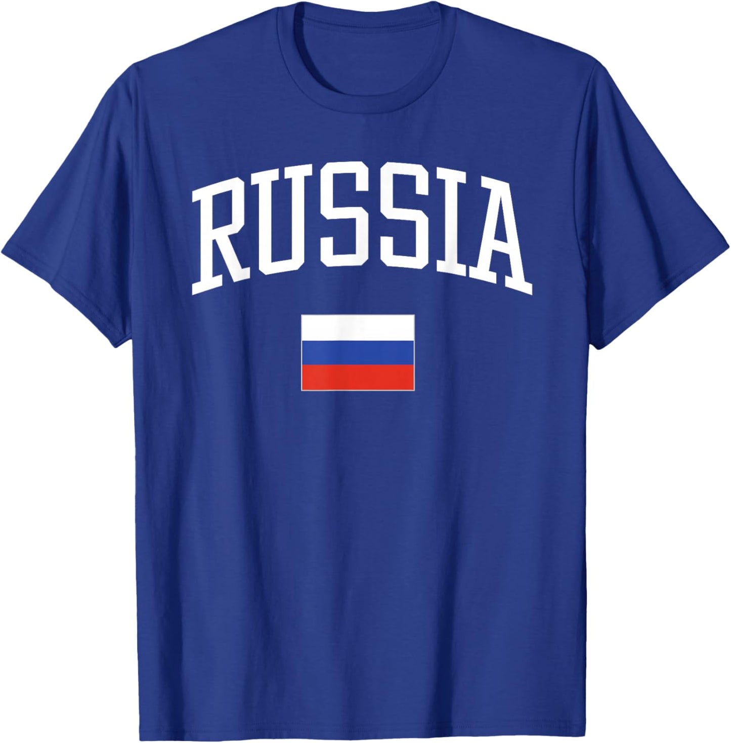 Vintage Flag of Russia Love Your Country T-Shirt - T-Shirt | Royal