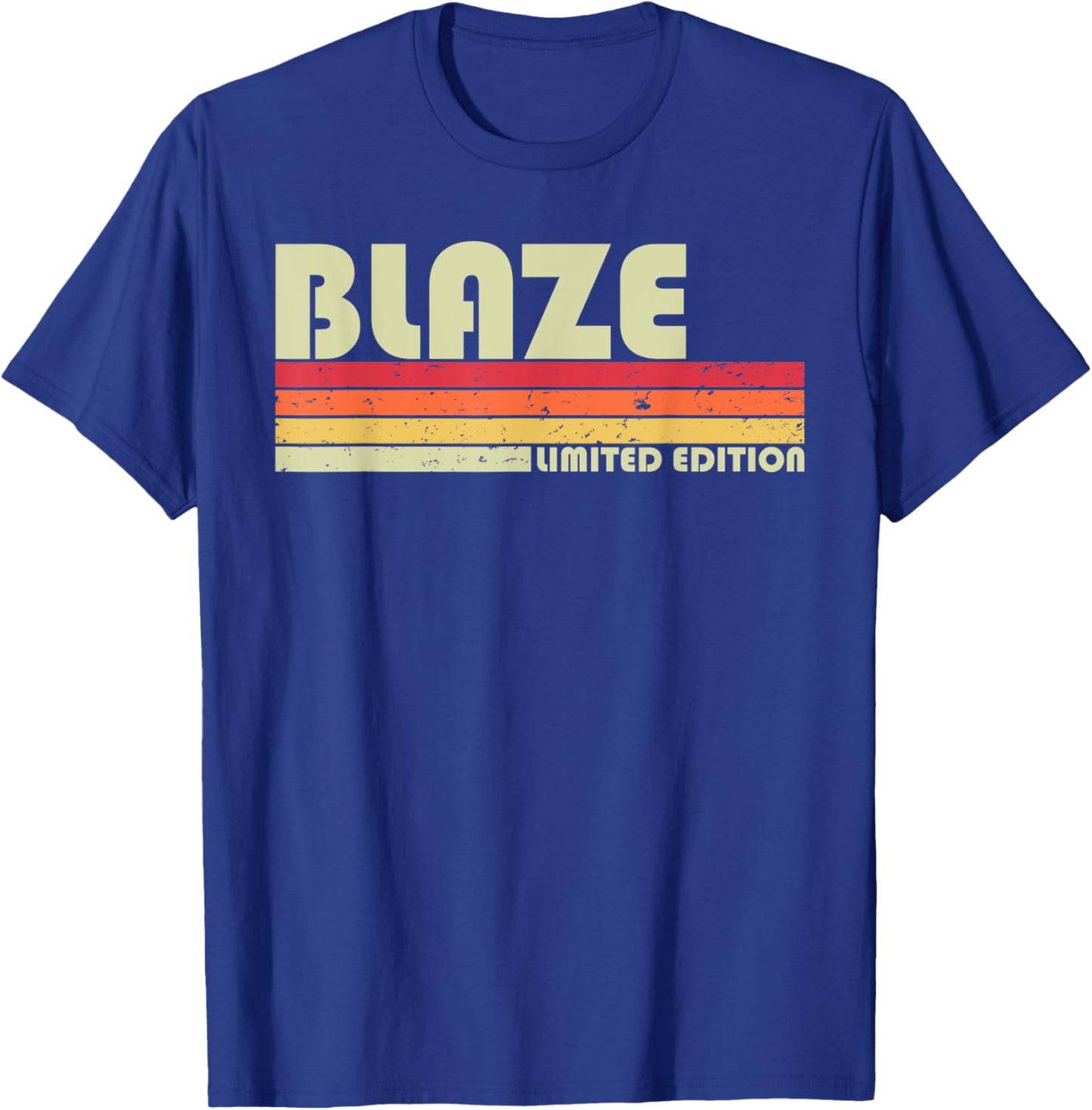 BLAZE Gift Name Personalized Funny Retro Vintage Birthday T-Shirt - T-Shirt | Royal