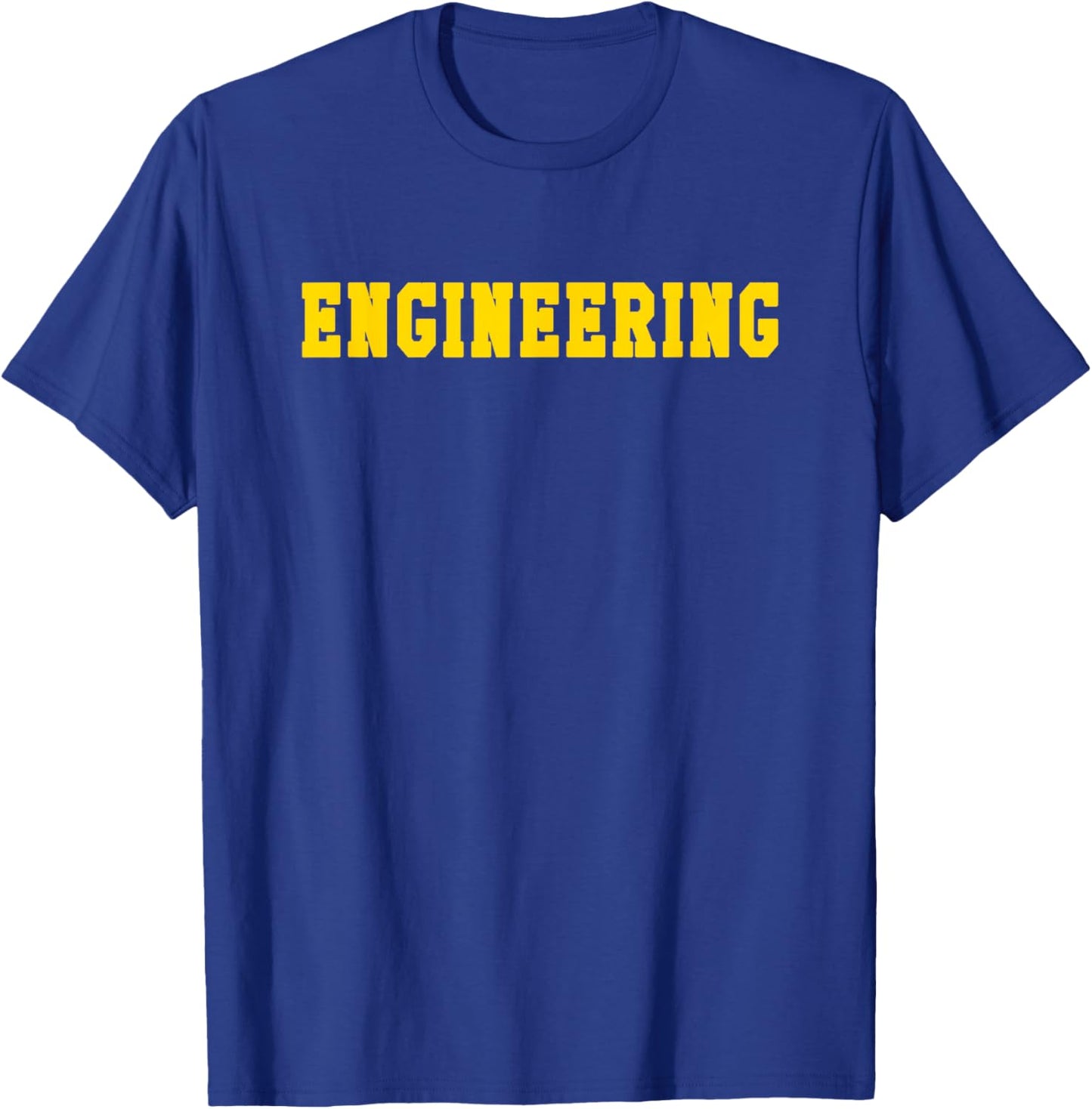 State of Michigan Engineering U M Ann Arbor MI AA Degree T-Shirt - T-Shirt | Royal